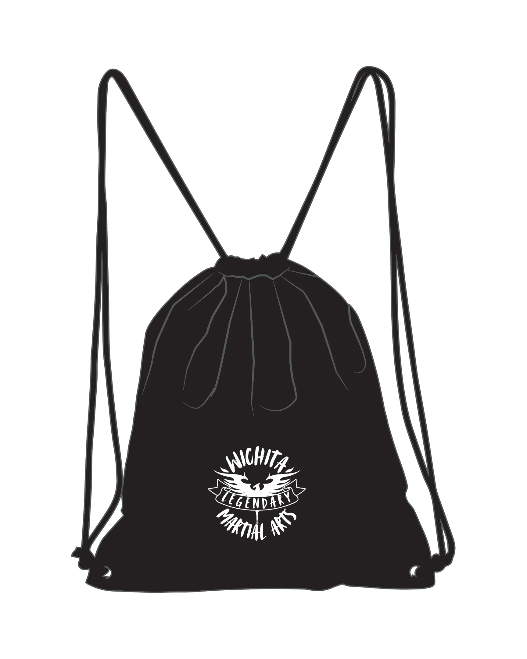 CUSTOM SLING PACK BLK, Black
