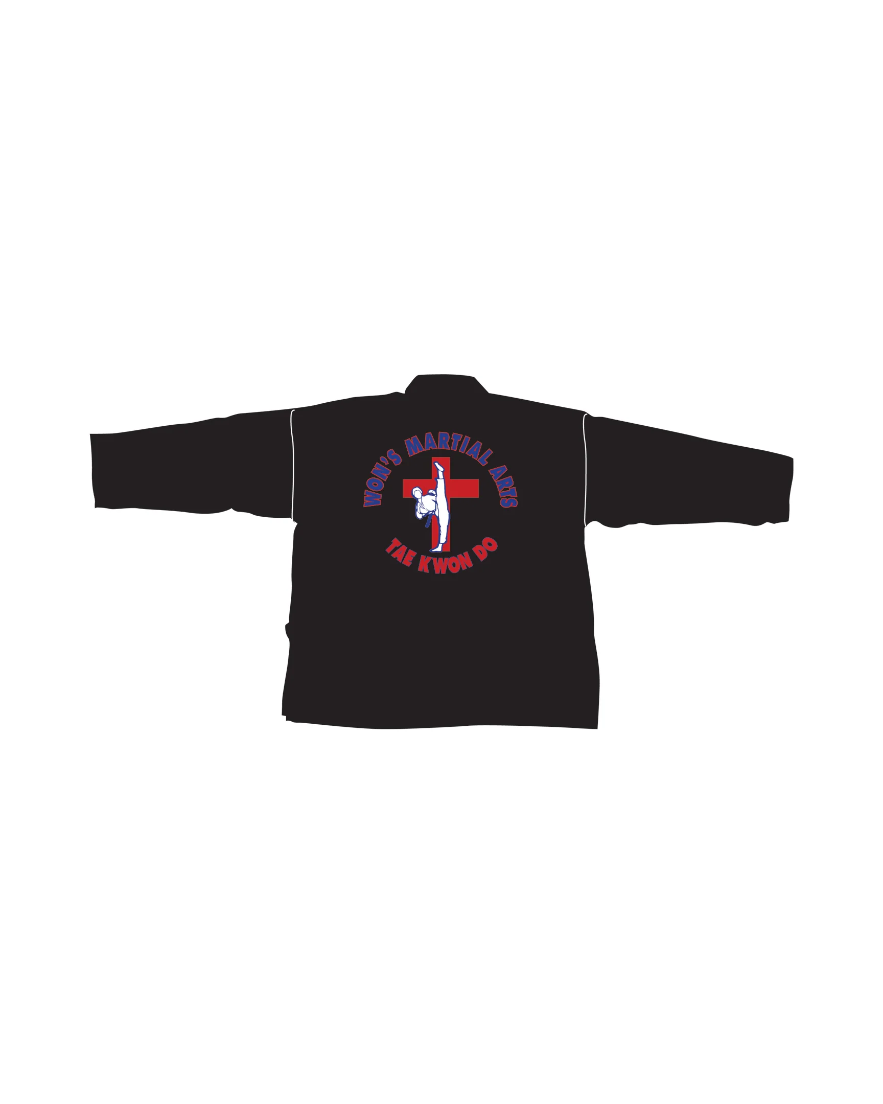 Student Elastic Uniform, Black