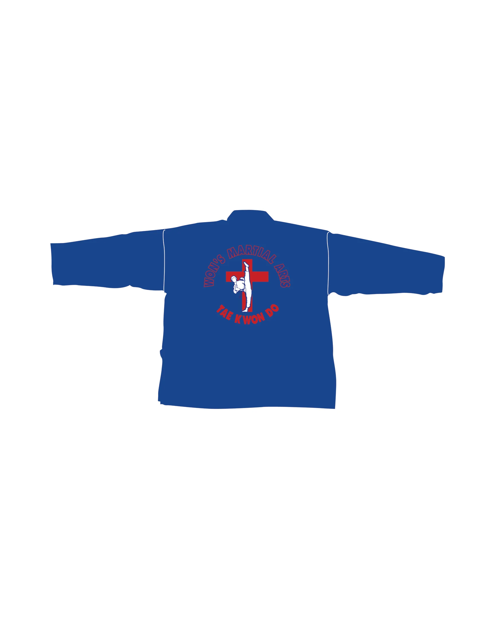 Student Elastic Uniform, Blue
