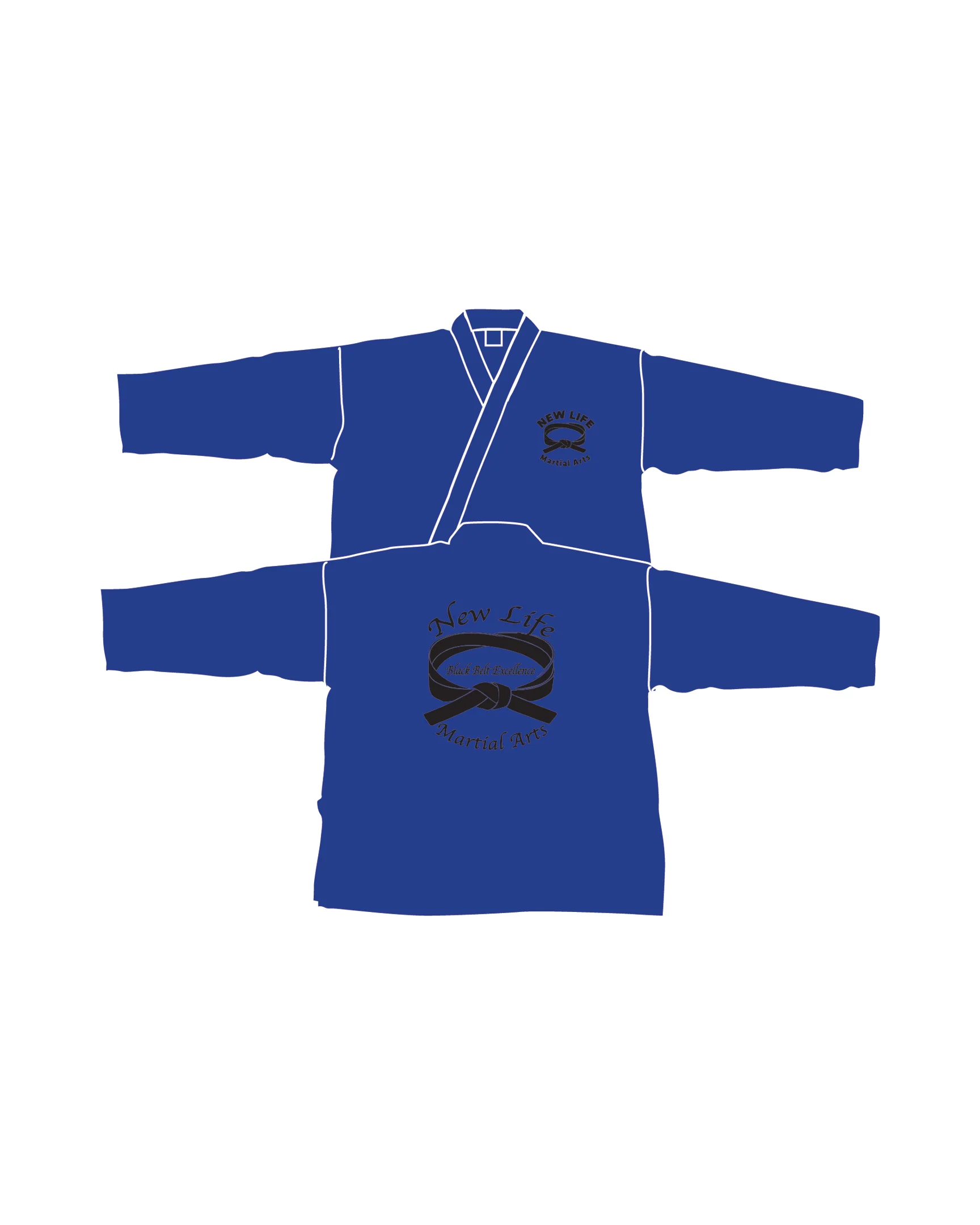 Lightweight Student Uniform, Blue