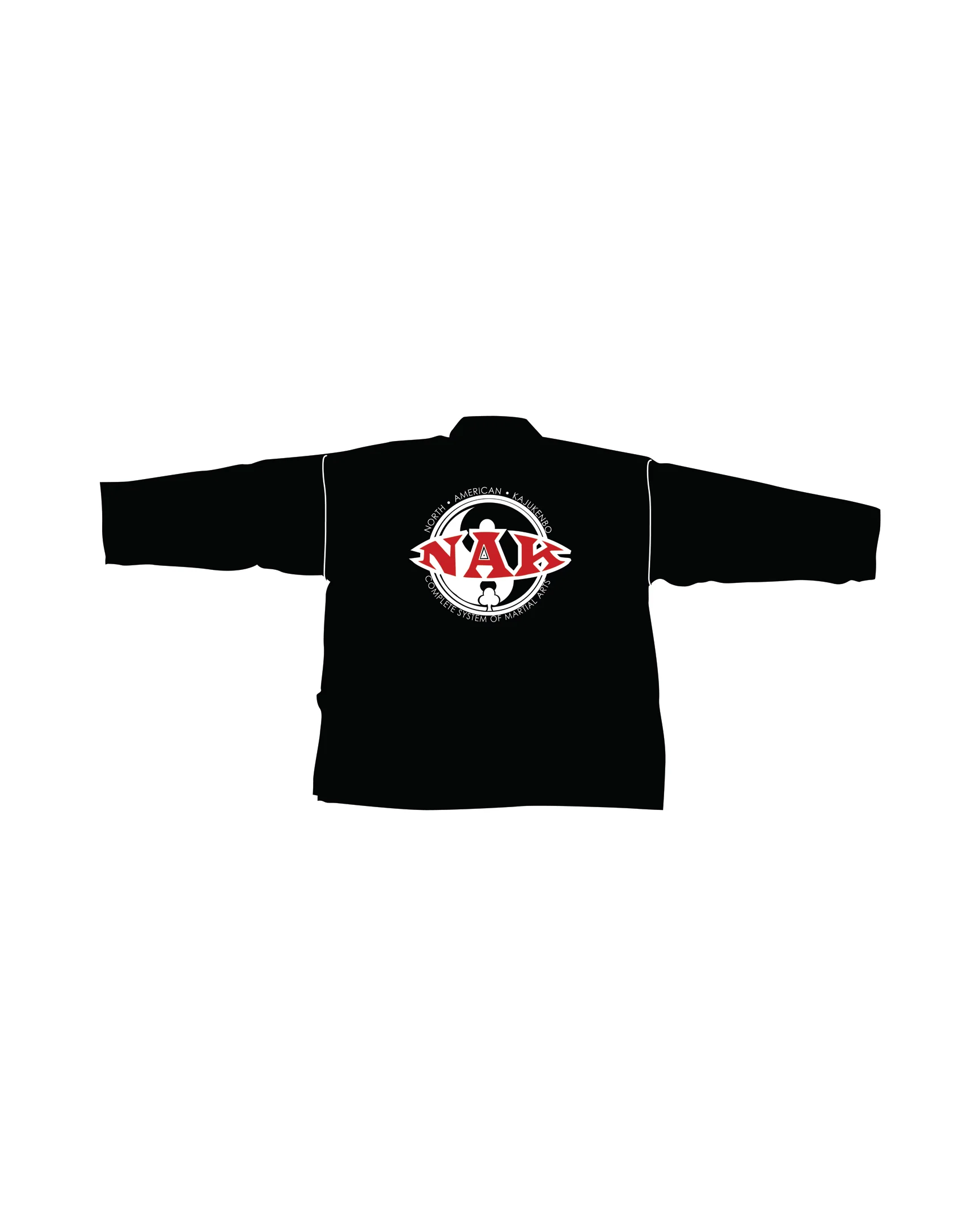 6oz Lightweight Student Jacket Custom, Black