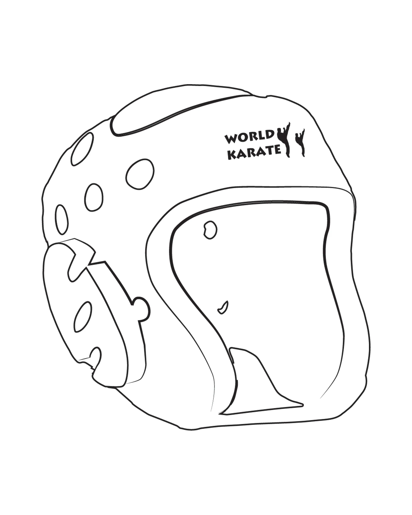Century Headgear Custom, White
