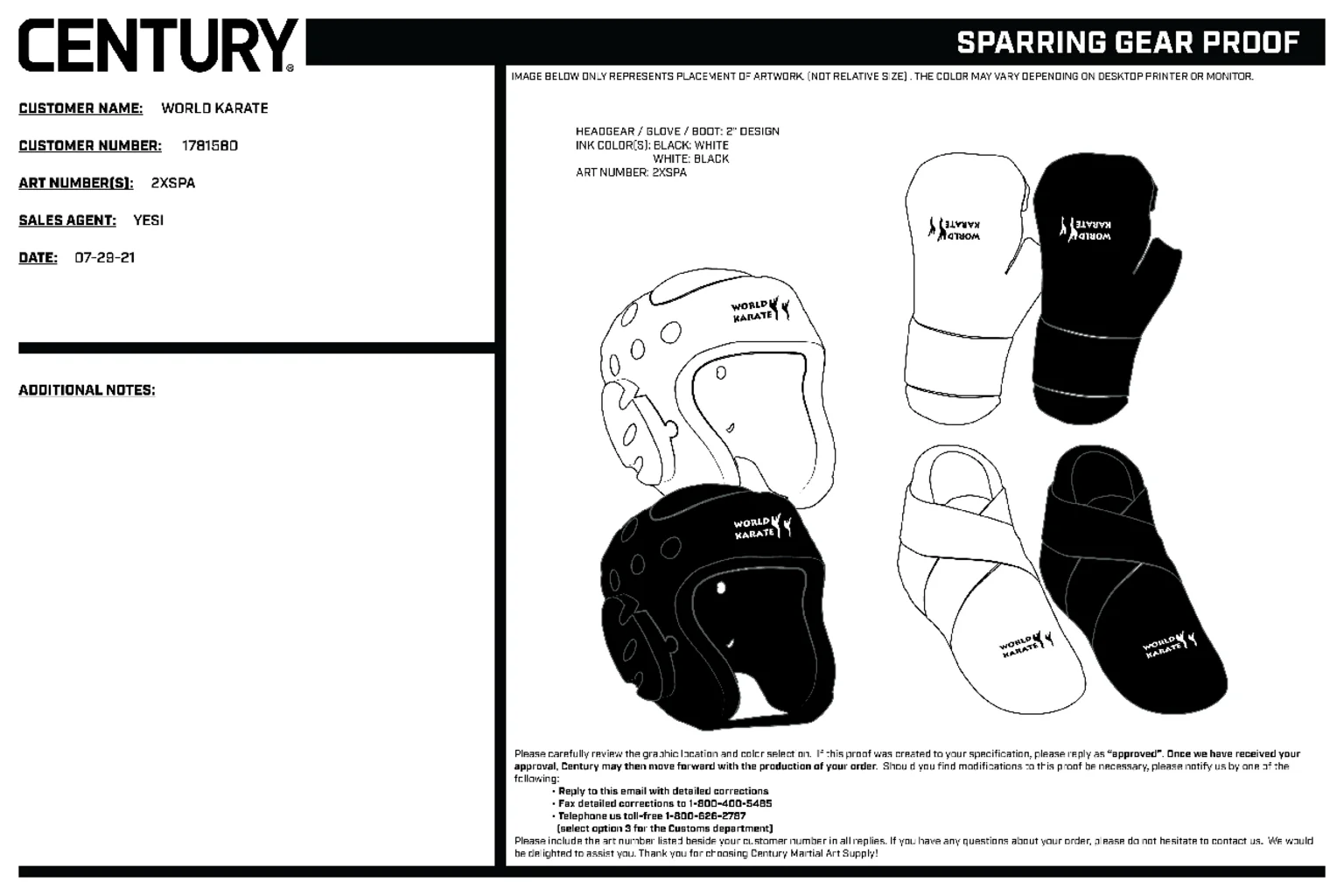 Century Glove Blank, White - Image 2