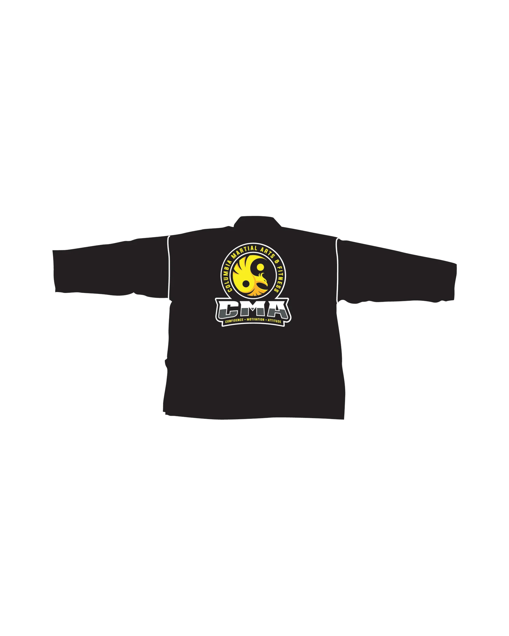 Lightweight Student Uniform, Black - Image 2