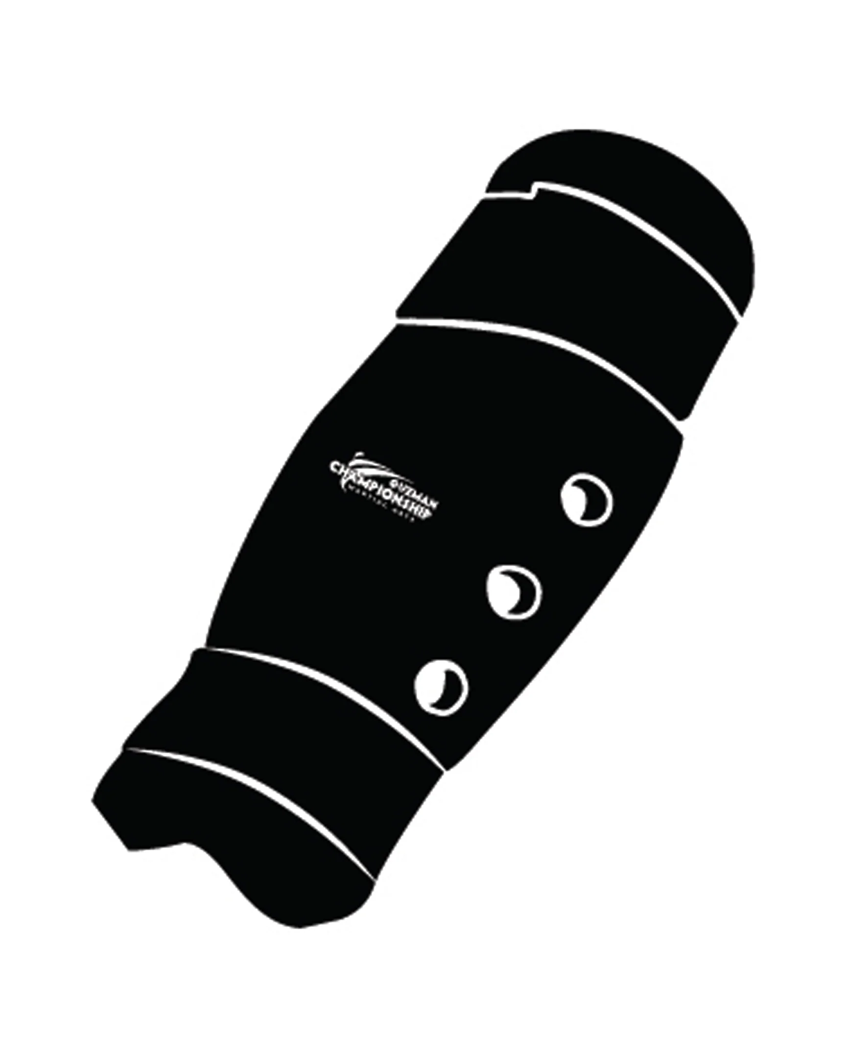 Shin Guard Custom, Black