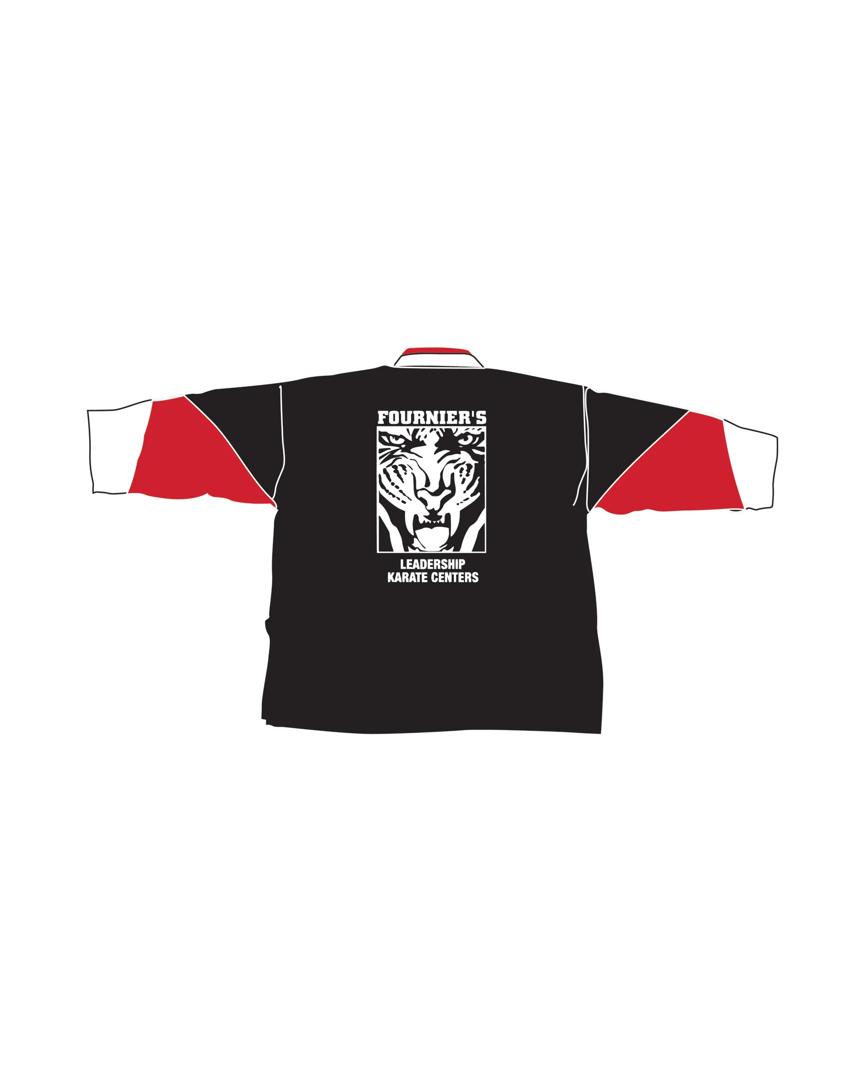 6oz Lightweight Student Jacket Custom, Black