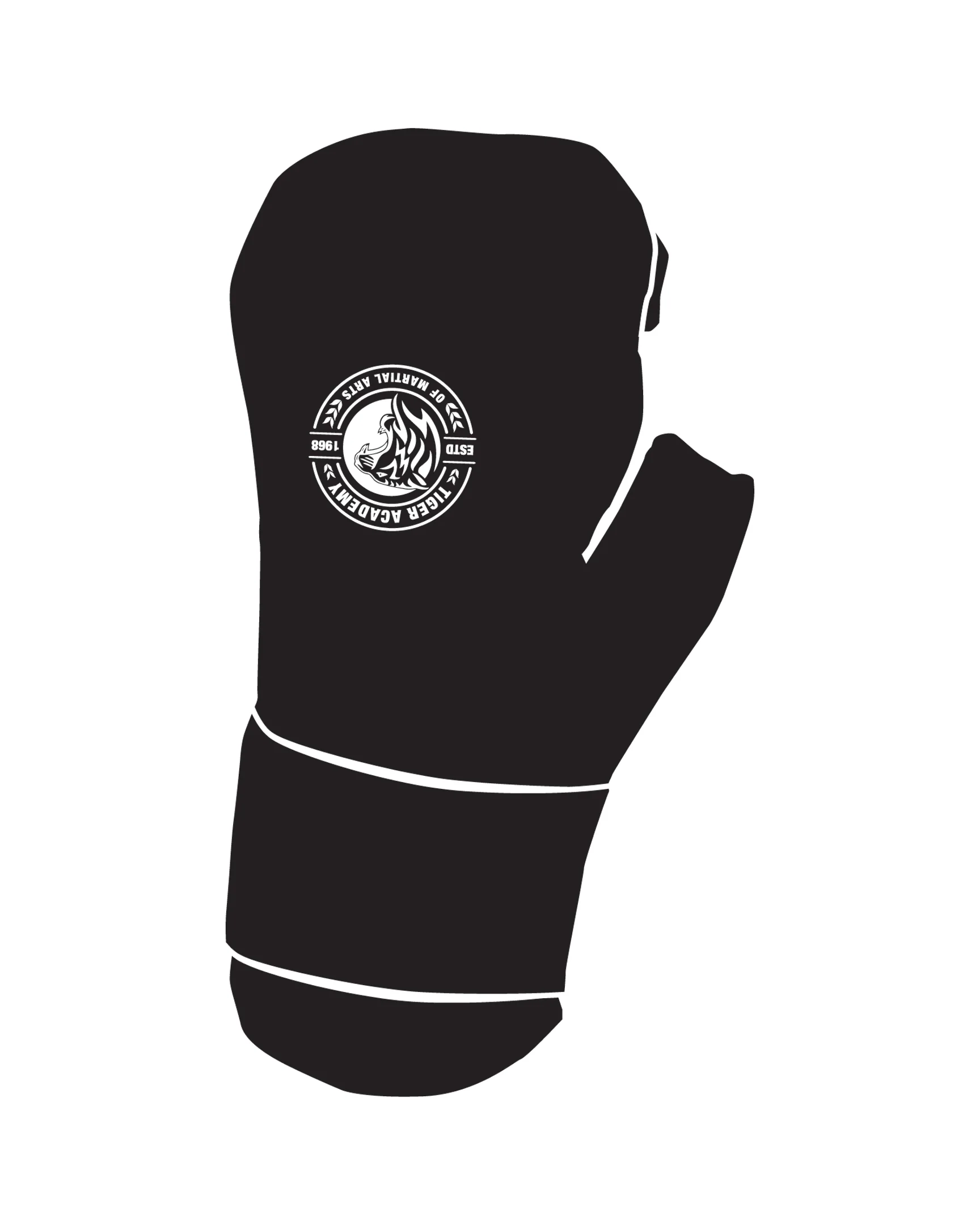 Gameness Boxing Glove Custom, Black - Image 2