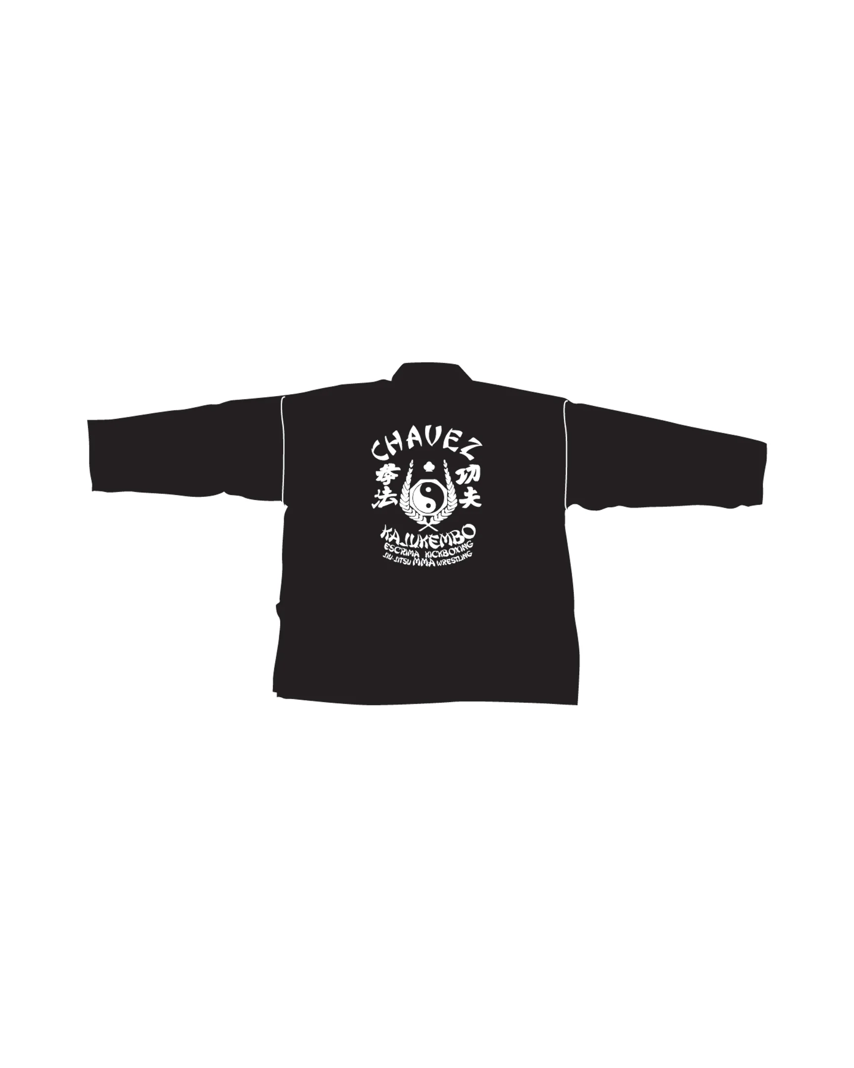 Student Elastic Uniform, Black