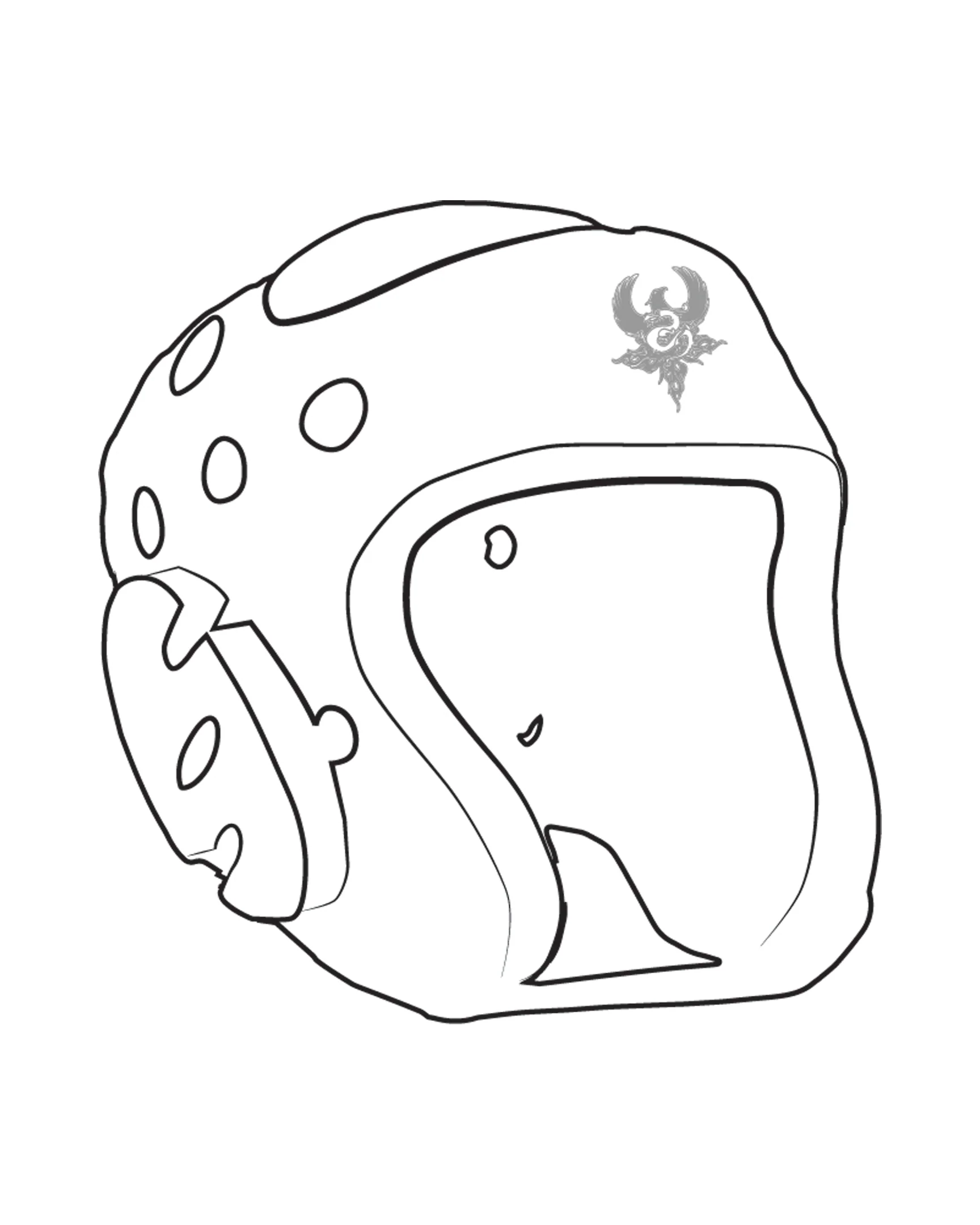 Century Headgear Custom, White