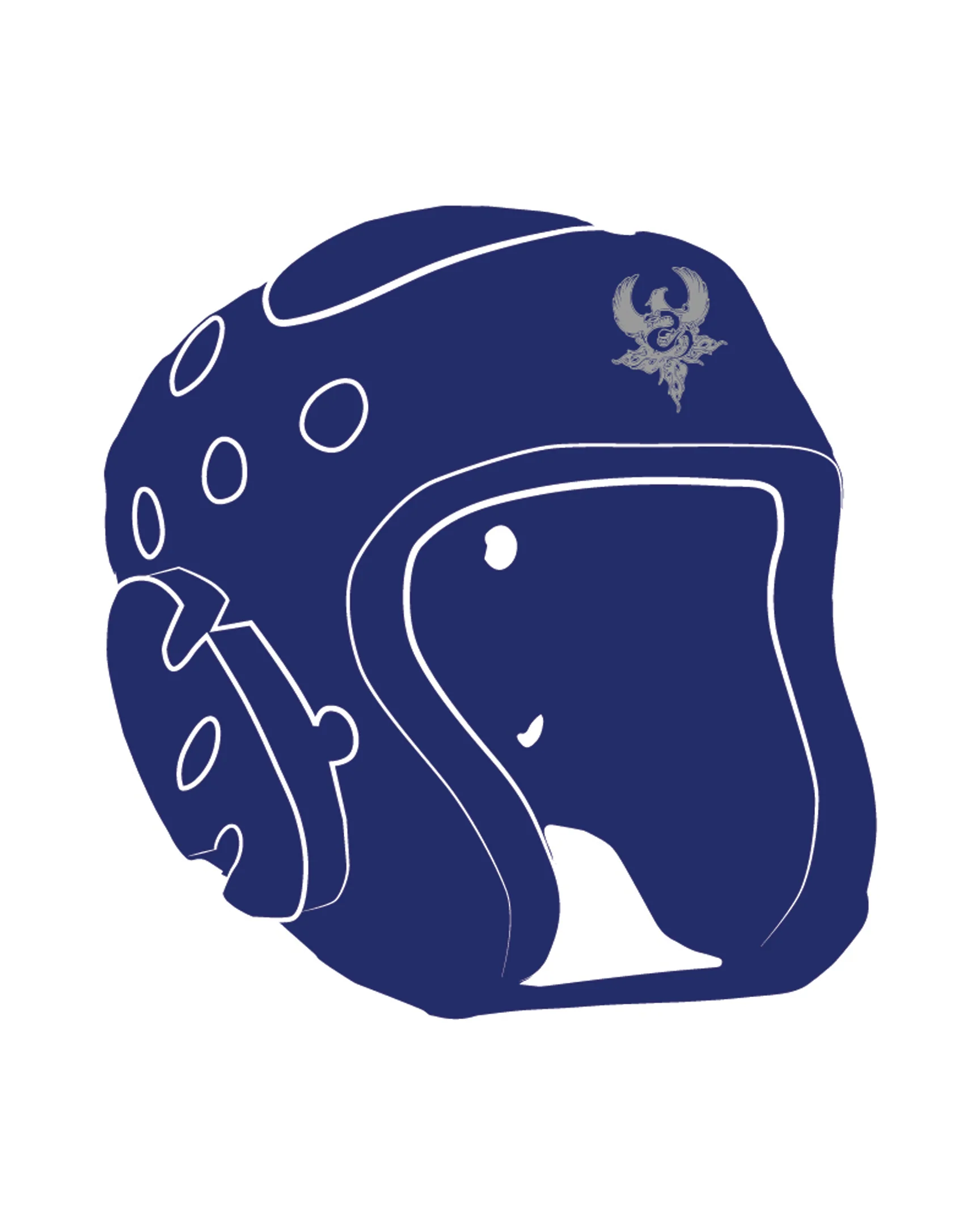 Century Headgear Custom, Blue