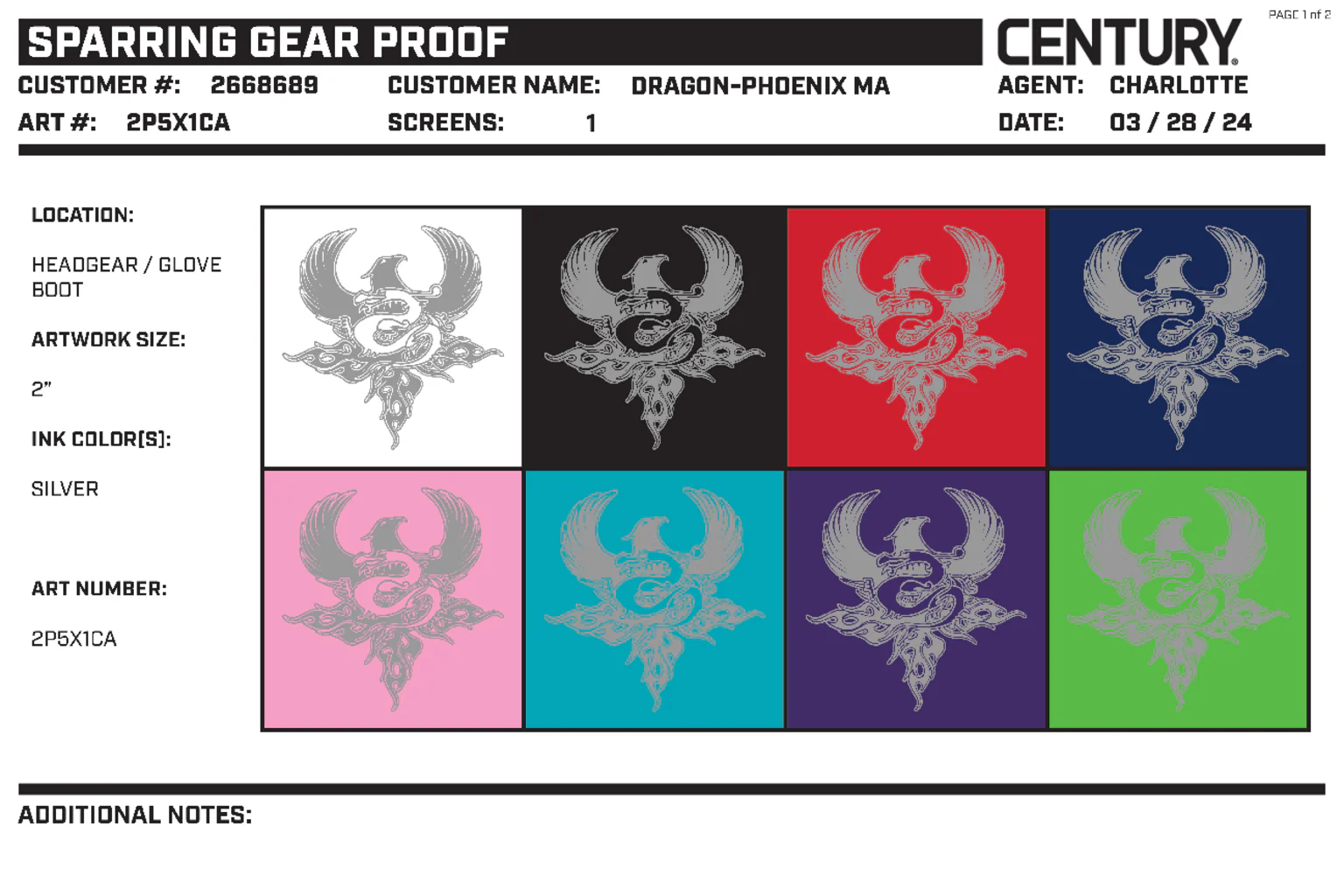 Century Headgear Custom, Blue - Image 2