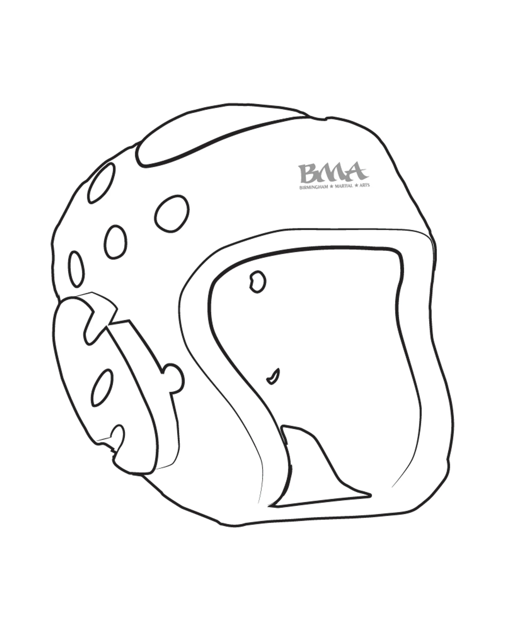 Century Headgear Custom, White
