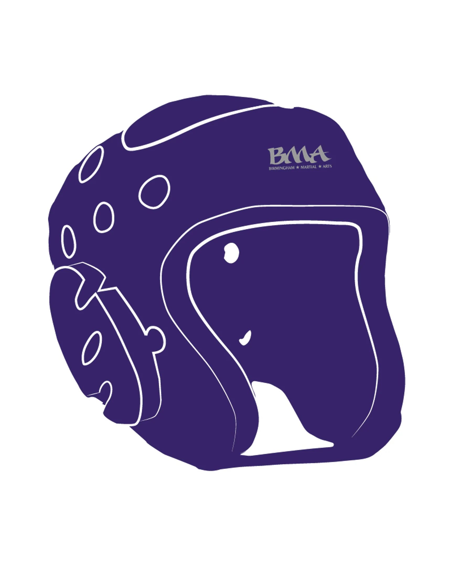 Century Headgear Custom, Purple