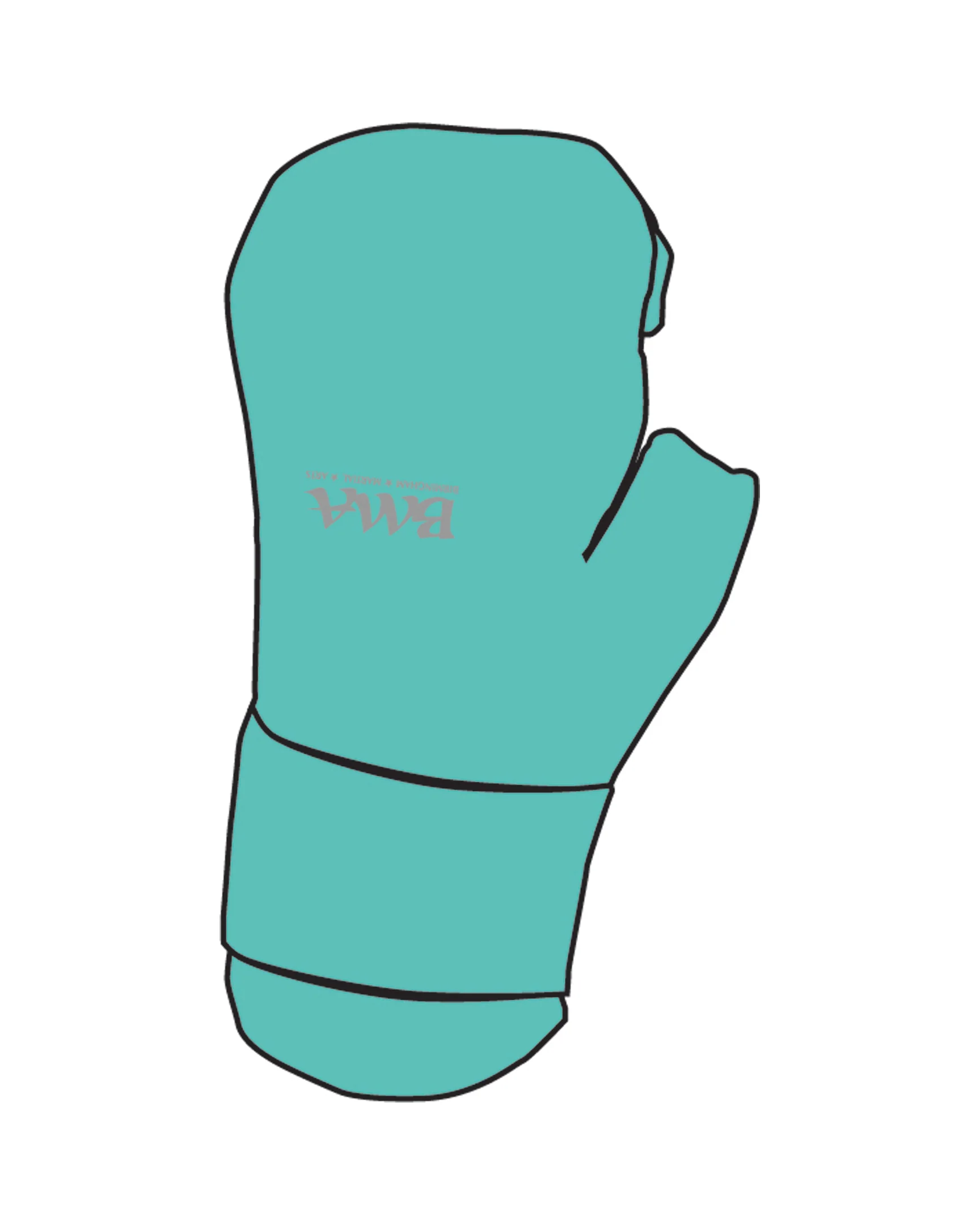 Century Glove Blank, Teal