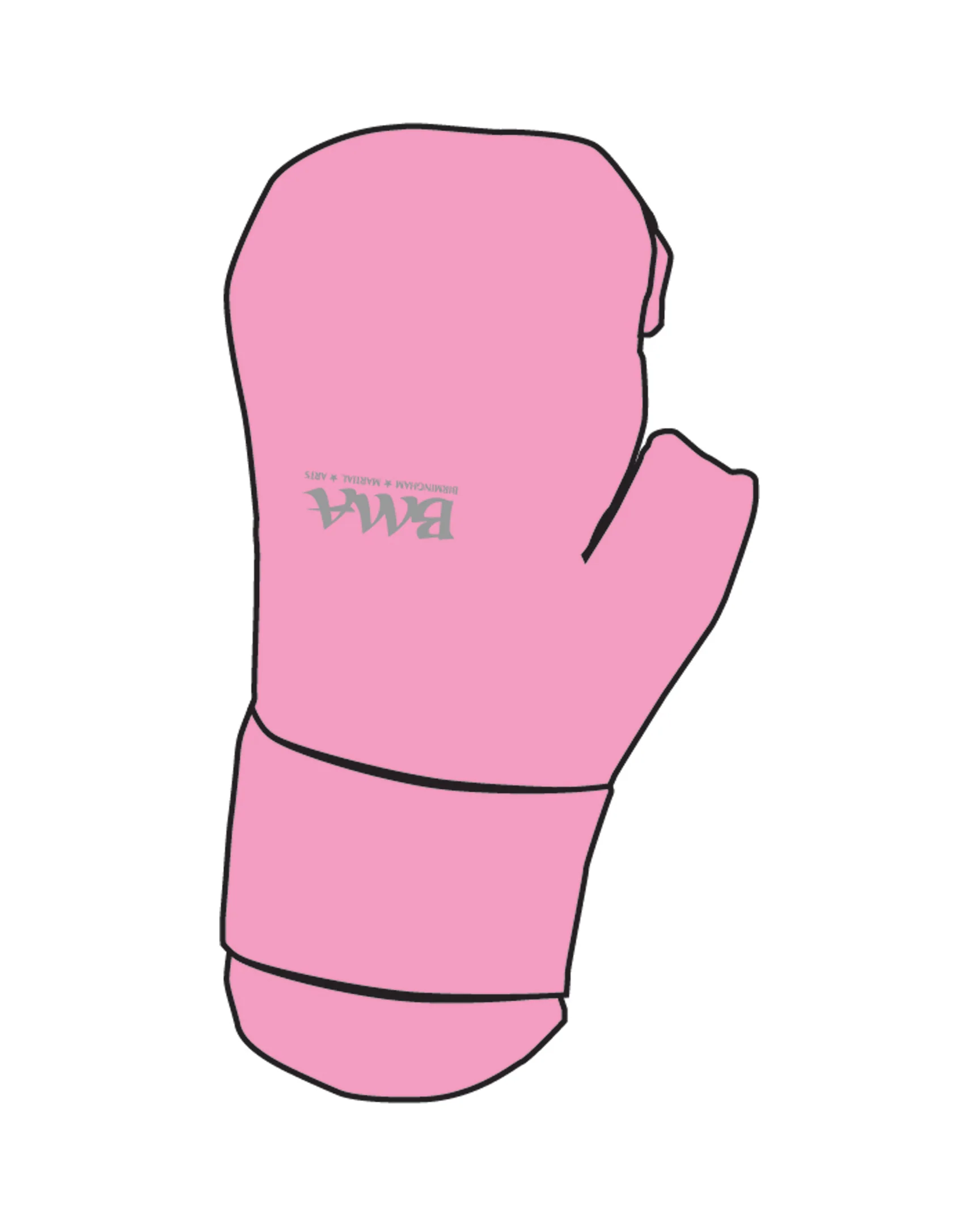 Century Glove Blank, Neon Pink