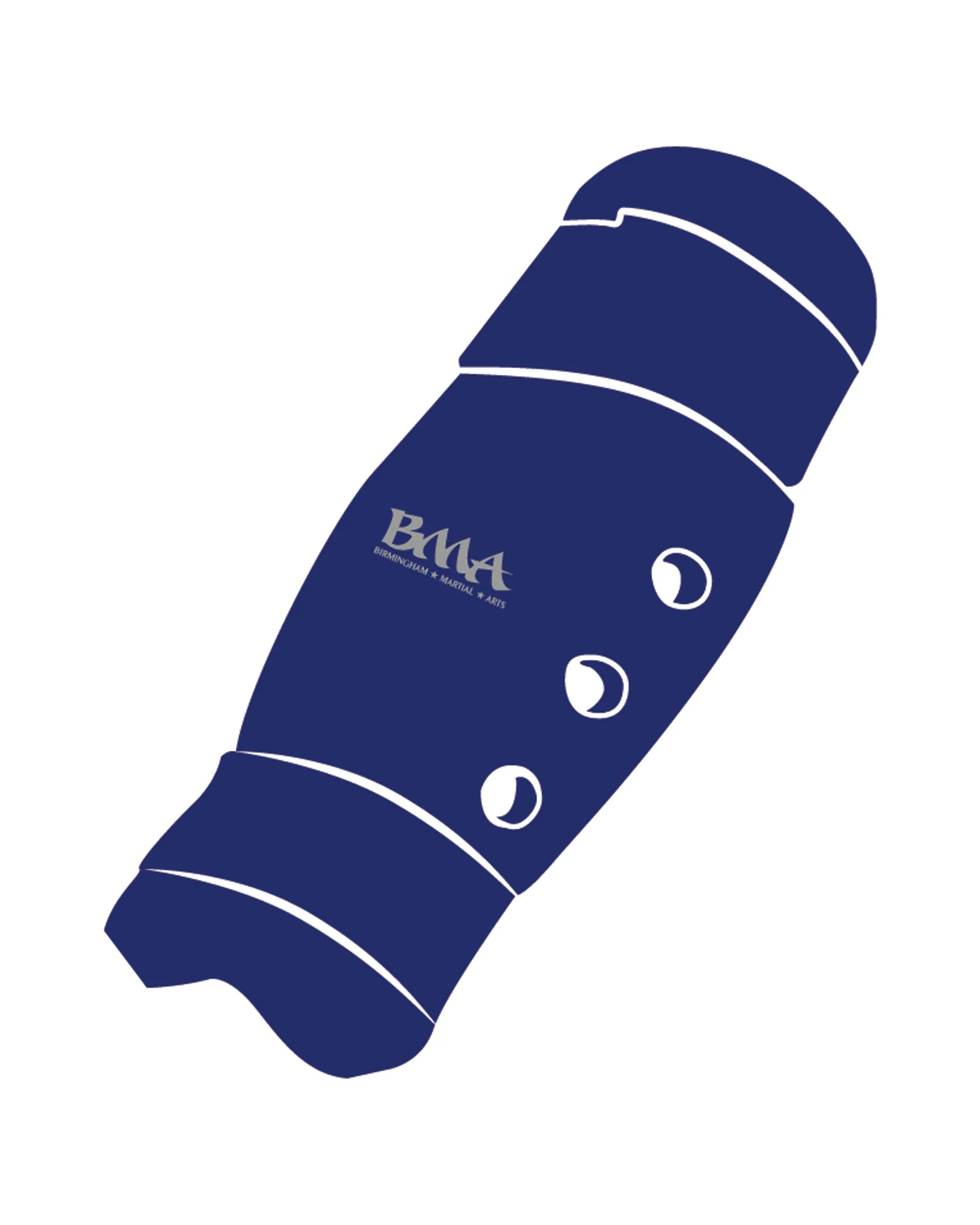 Shin Guard Custom, Blue
