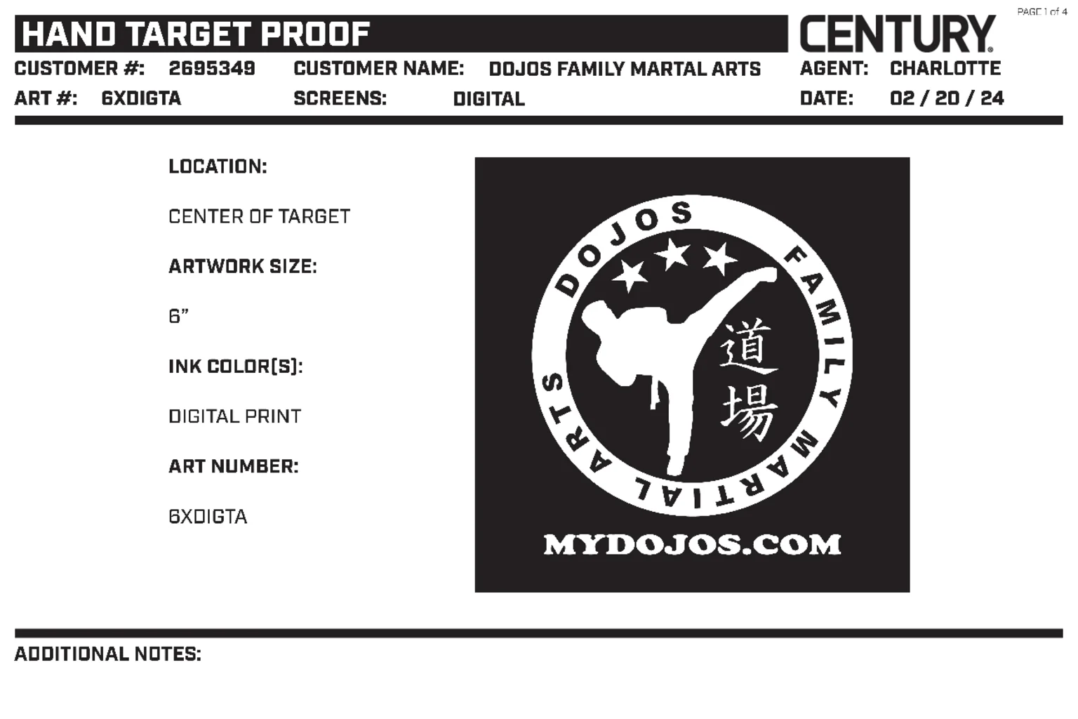 CUSTOM HAND TARGET Black, Black - Image 2