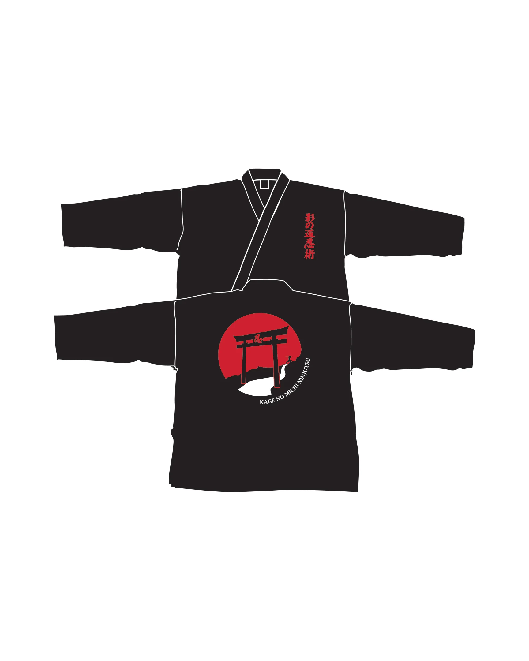 Lightweight Student Uniform, Black