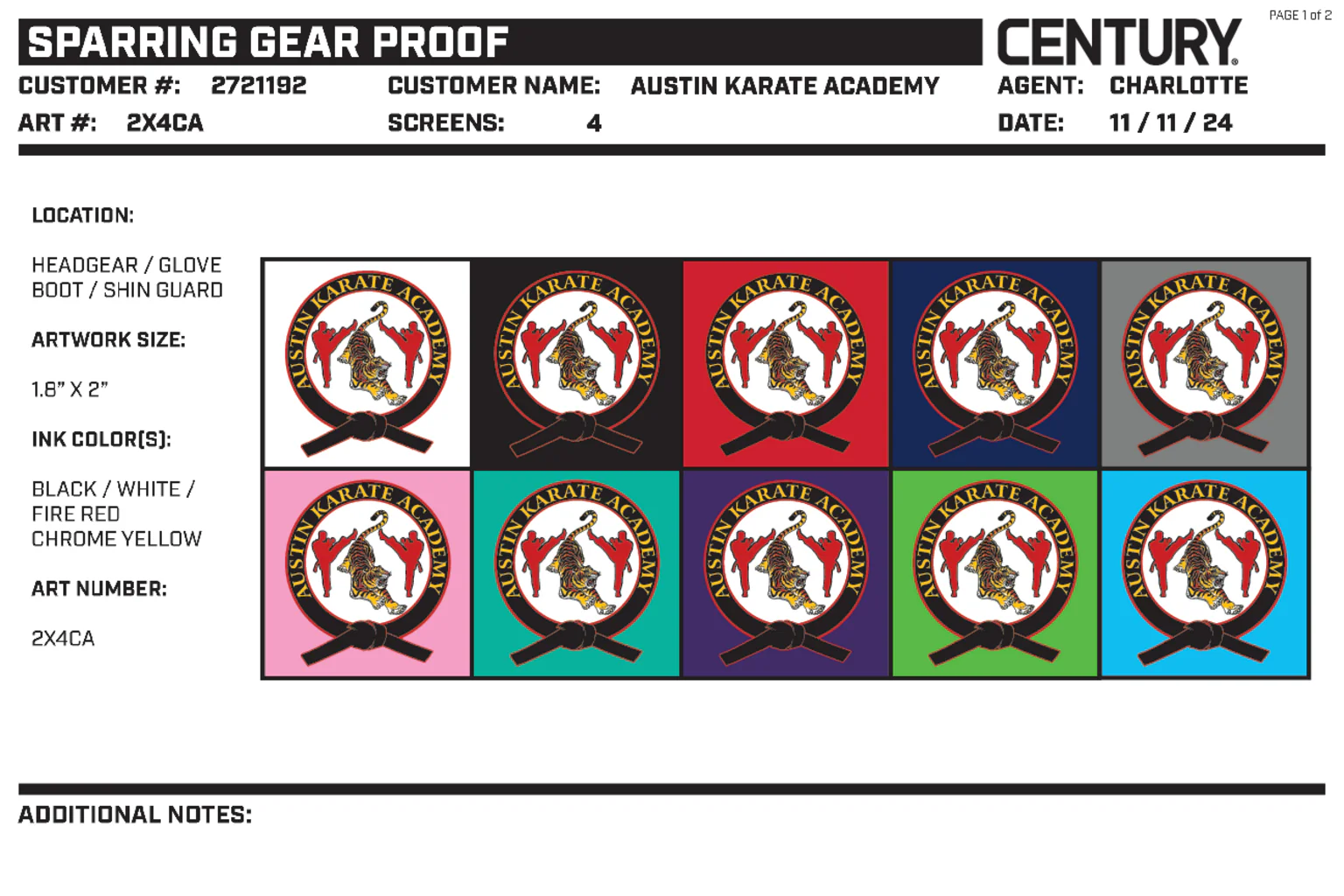 Century Glove Blank, Black - Image 2