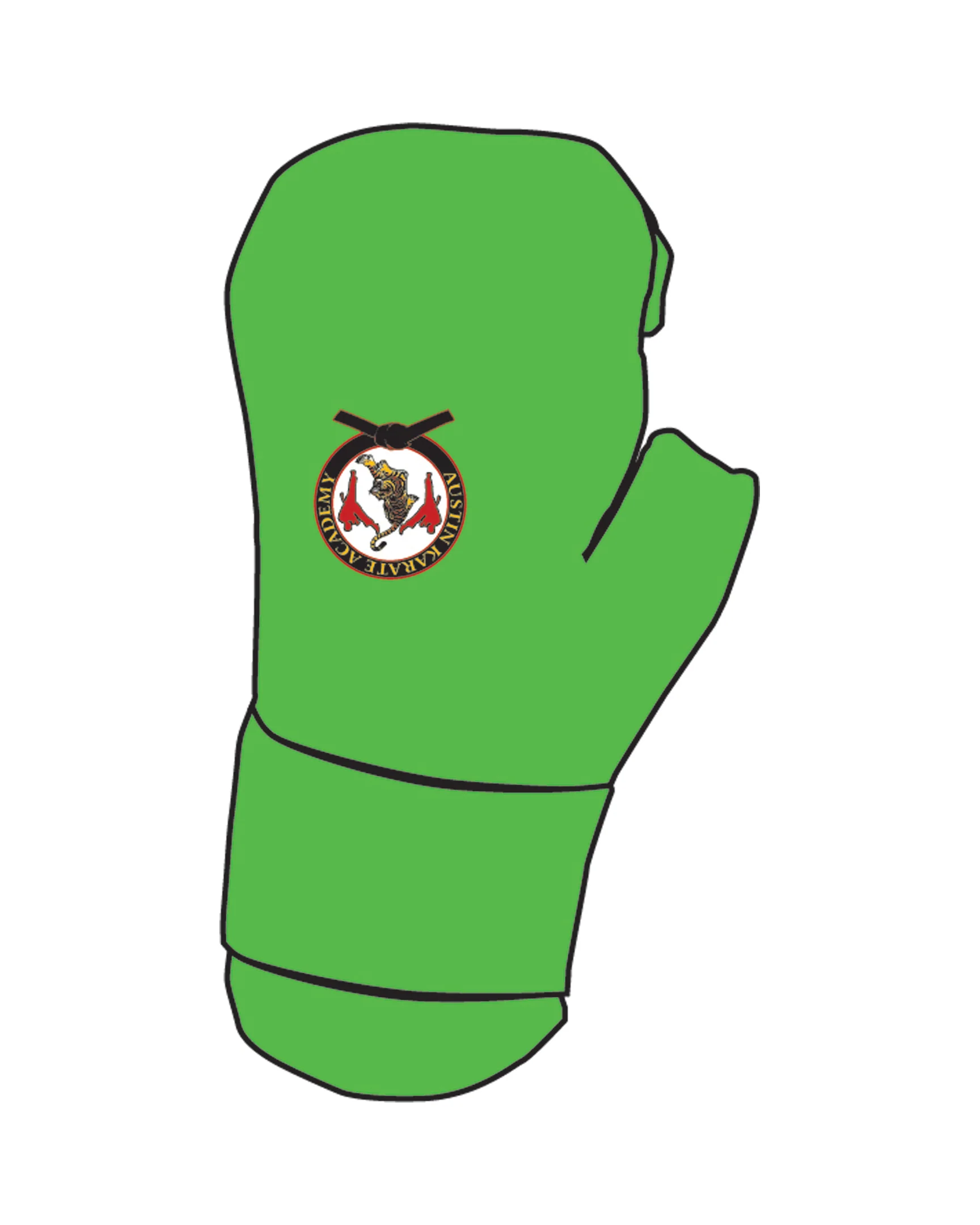 Century Glove Blank, Neon Green