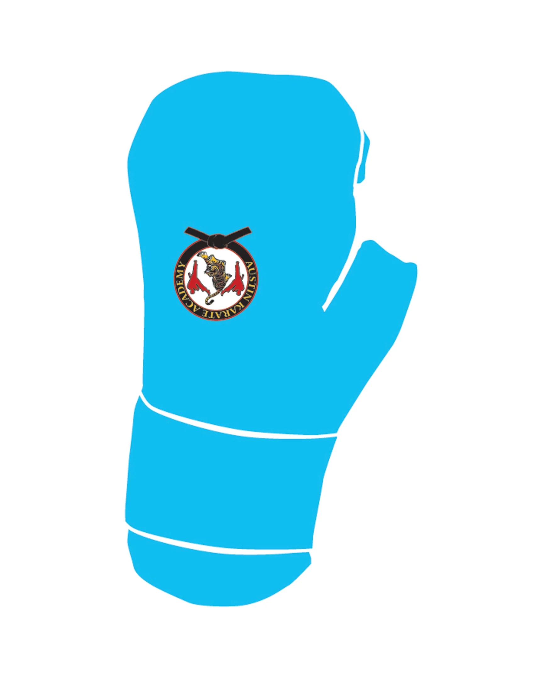 Century Glove Blank, Neon Blue