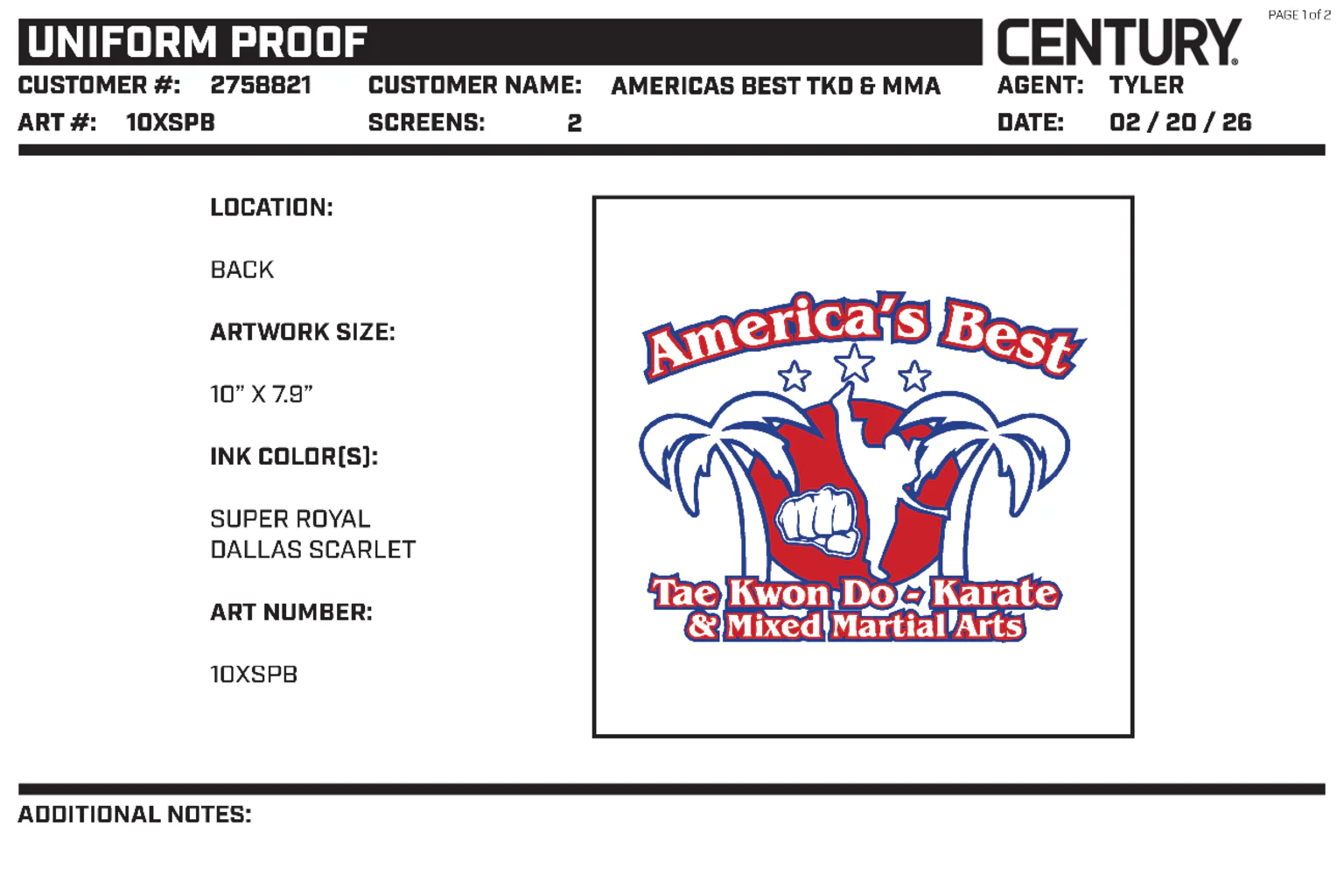 Lightweight Student Tkd Uniform, White - Image 2