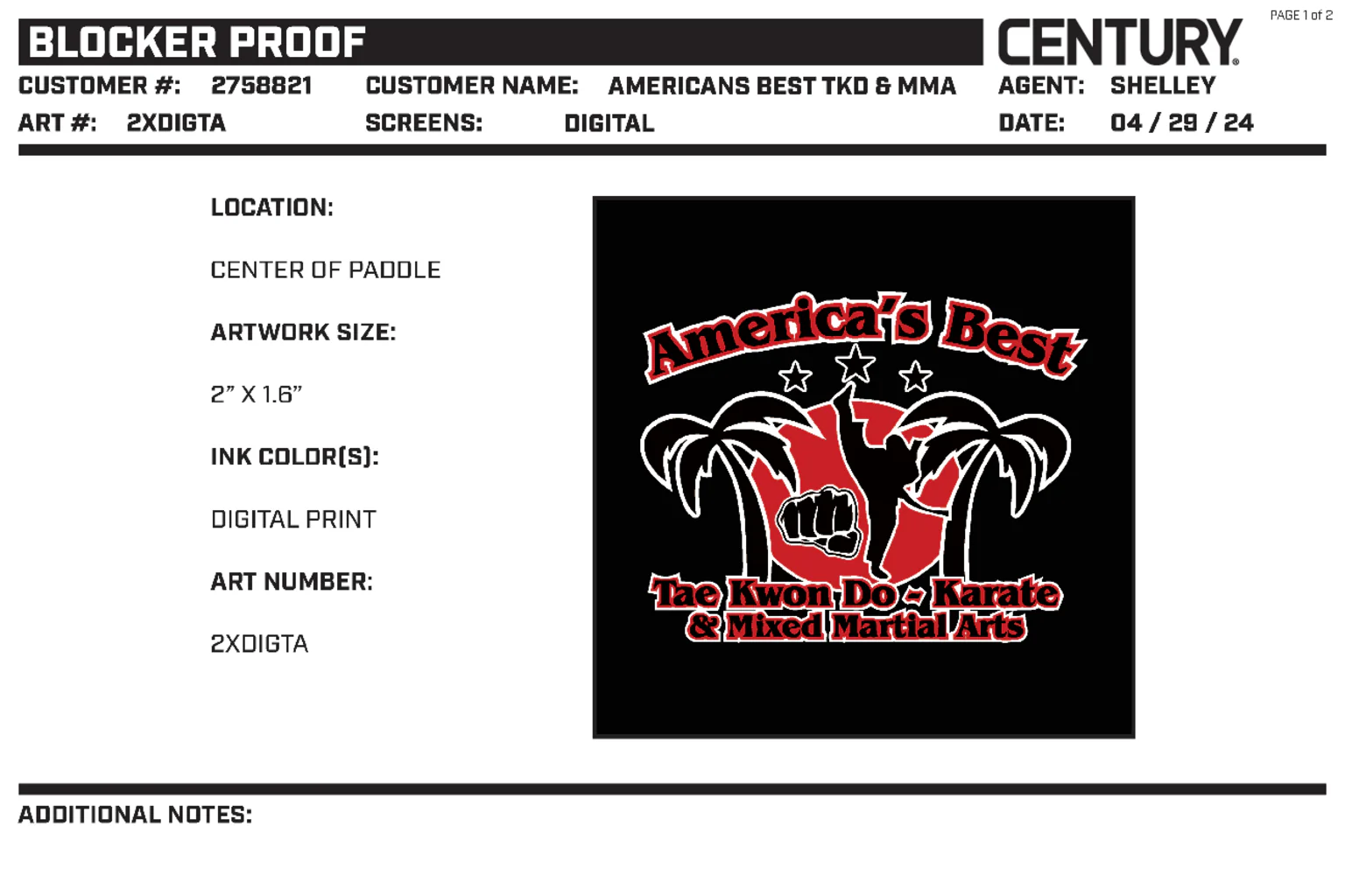 CUSTOM SINGLE BLOCKER, Black - Image 2