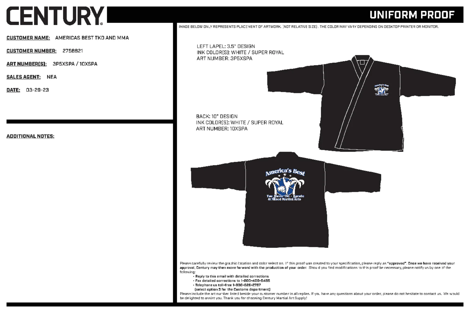 Lightweight Student Tkd Uniform, Black - Image 2