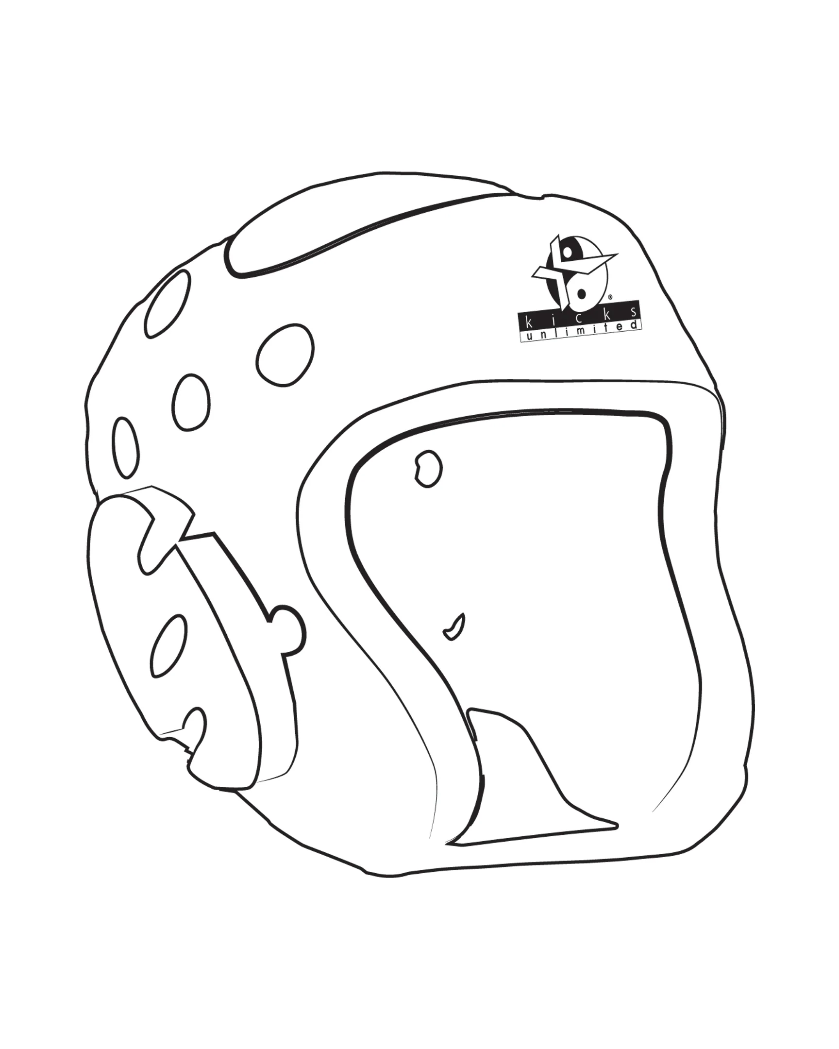 Century Headgear Custom, White