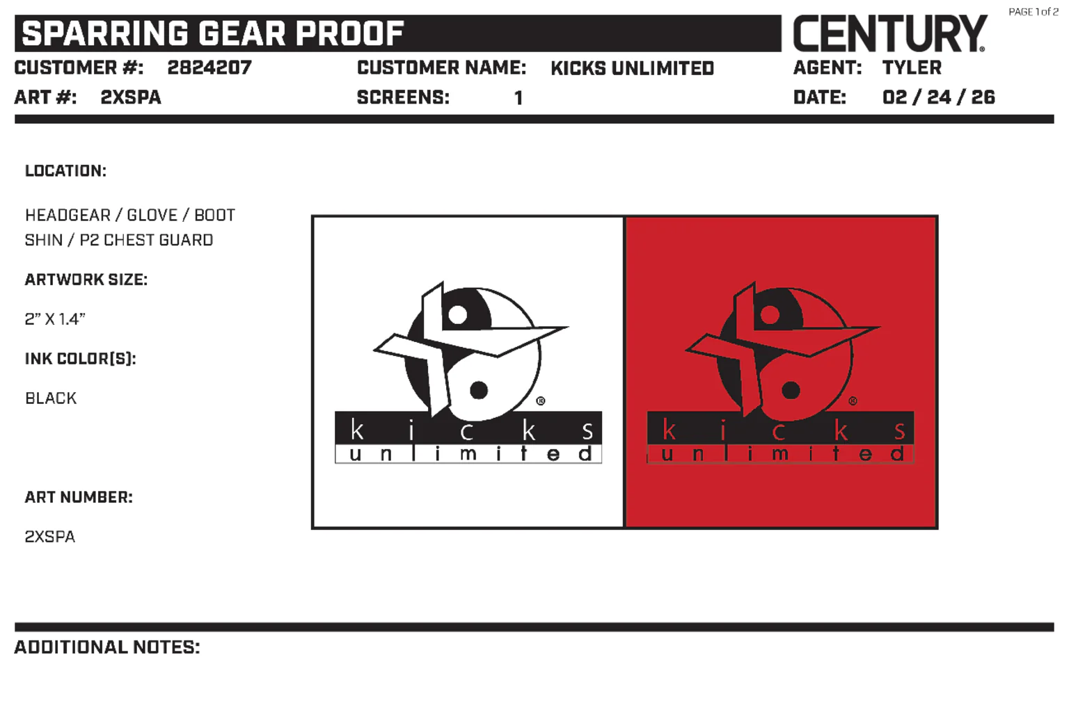 Century Glove Blank, White - Image 2