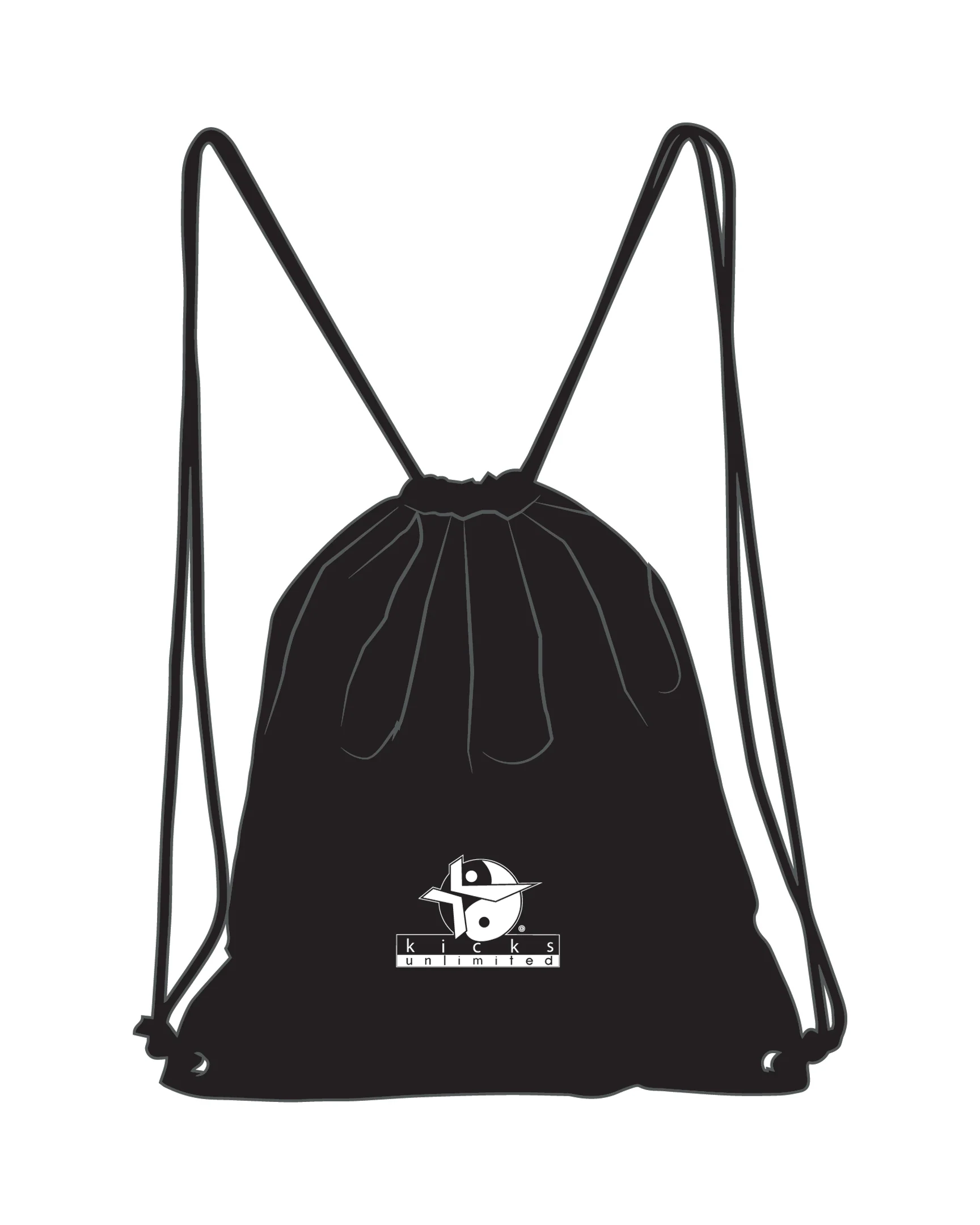 CUSTOM SLING PACK BLK, Black