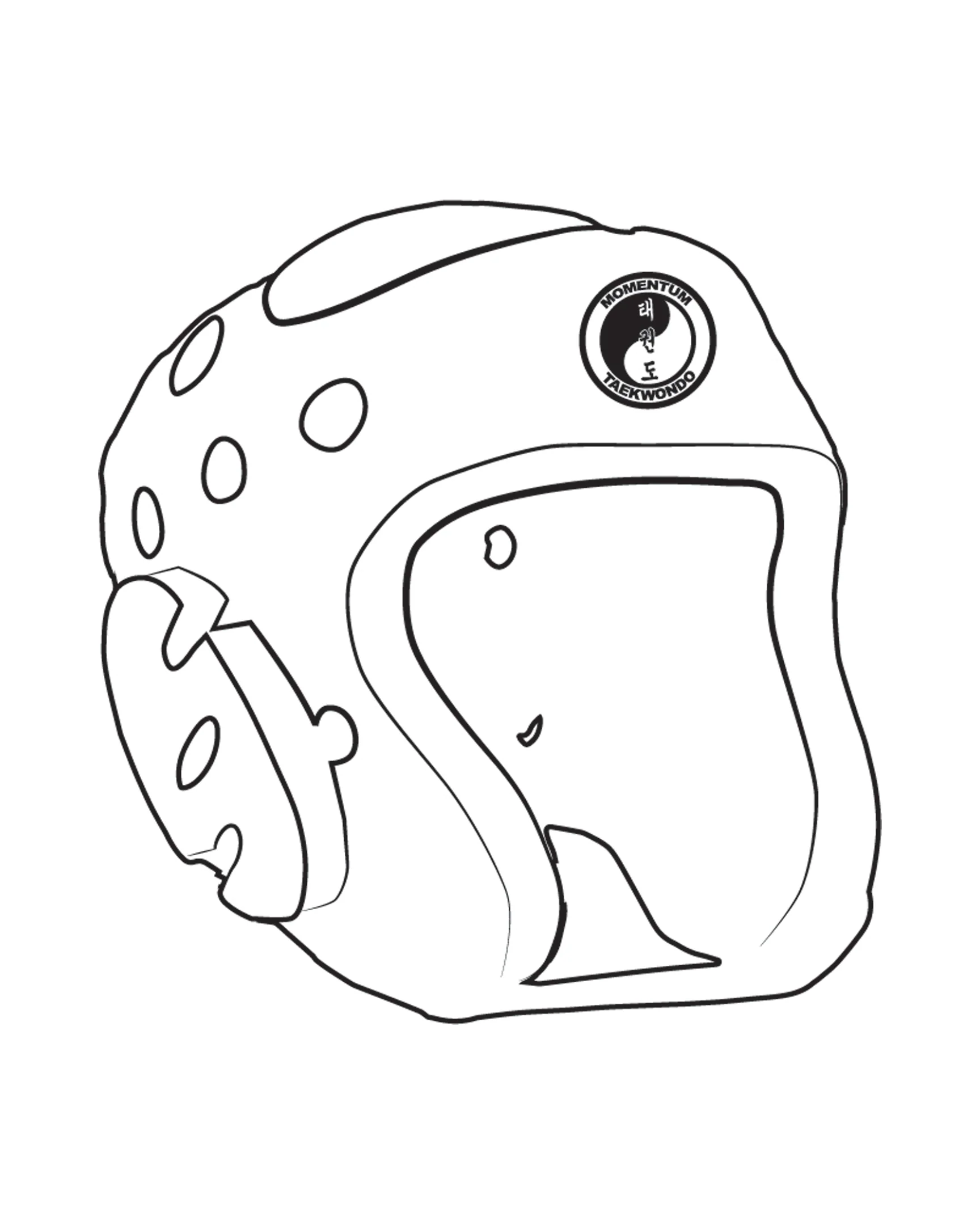 Century Headgear Custom, White