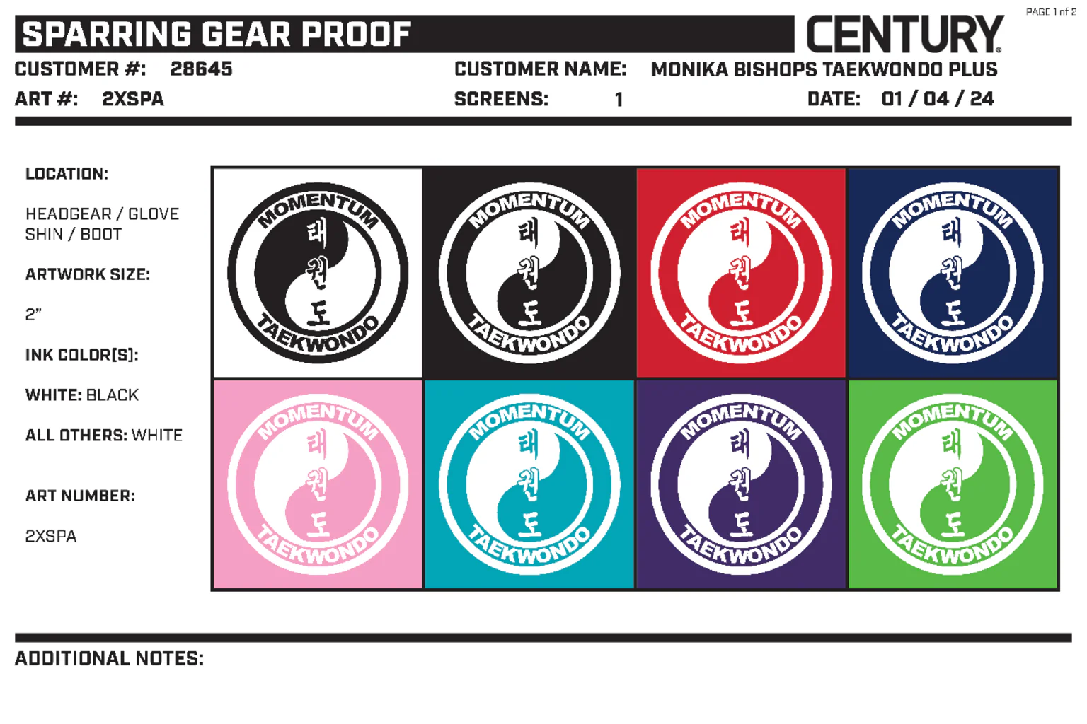 Century Headgear Custom, Blue - Image 2