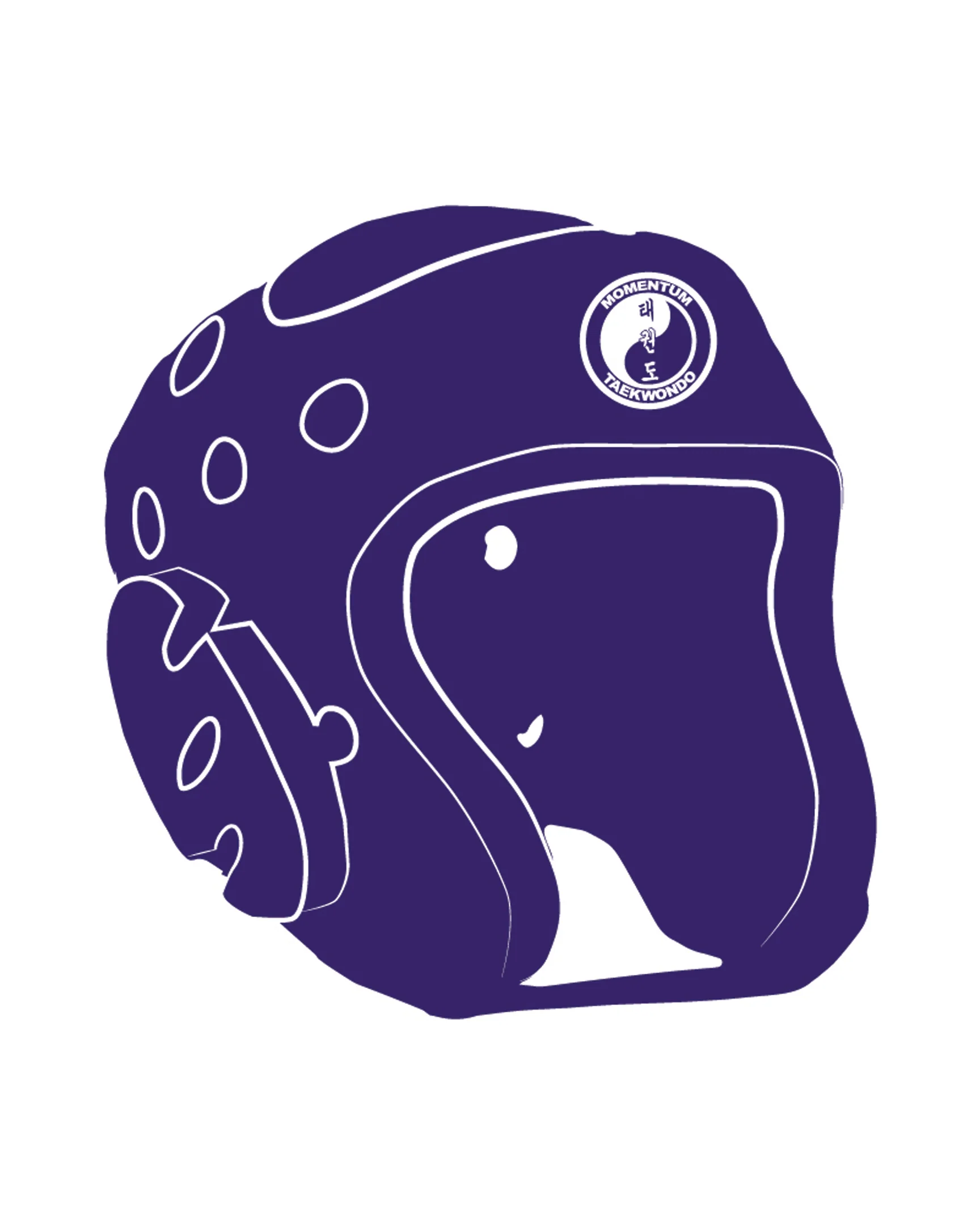 Century Headgear Custom, Purple