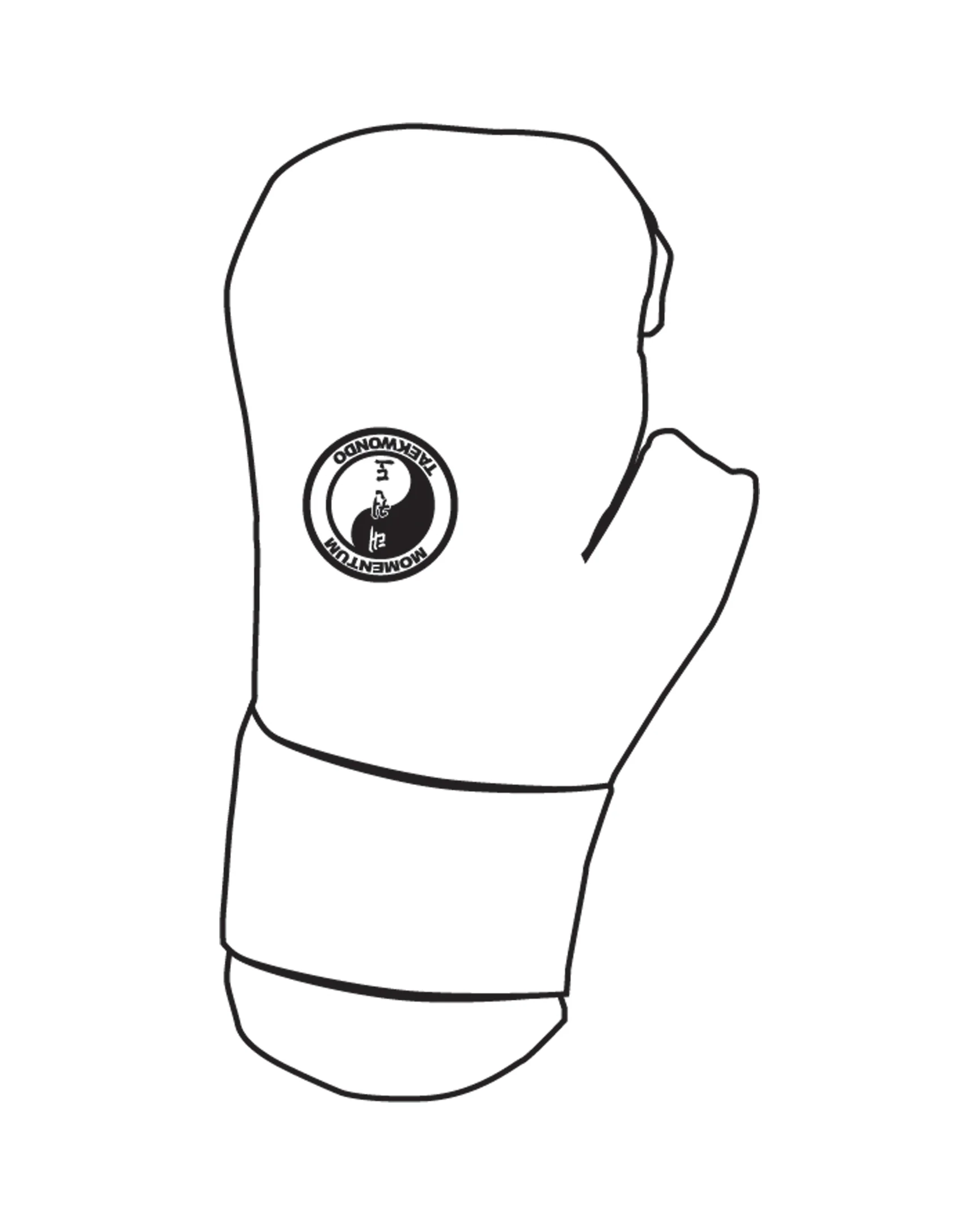 Century Glove Blank, White