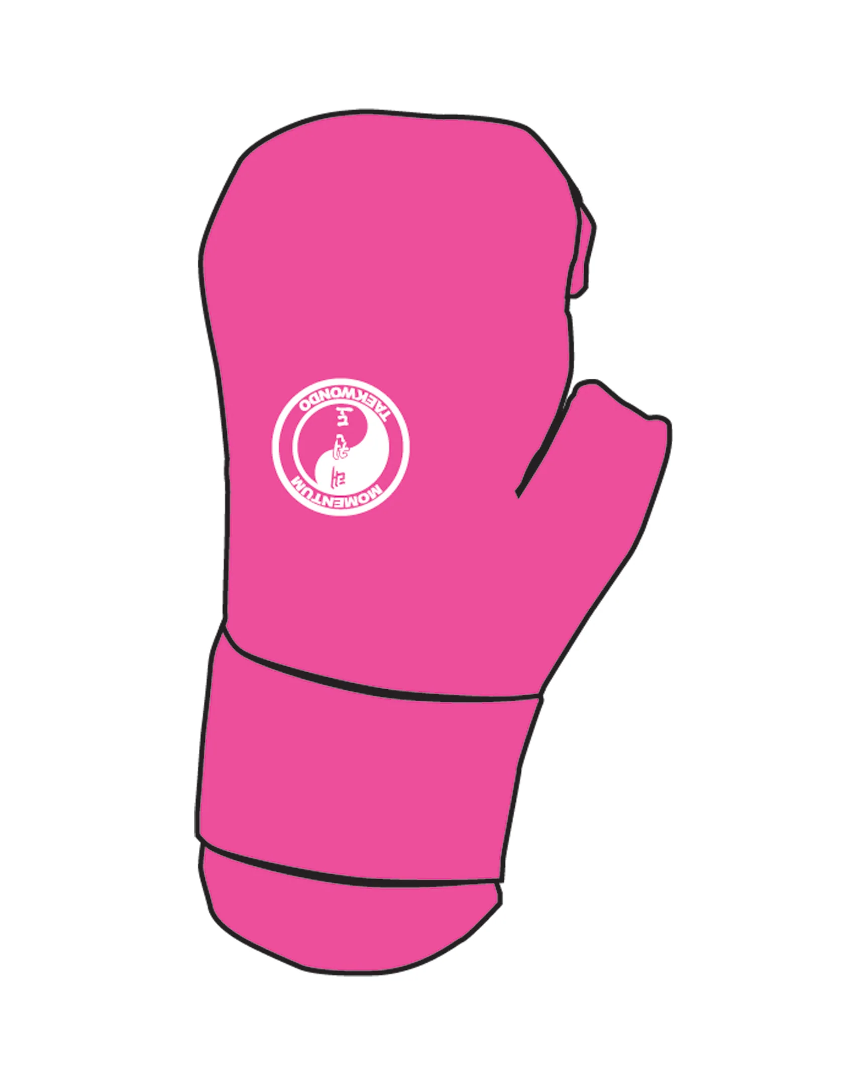 Century Glove Blank, Neon Pink