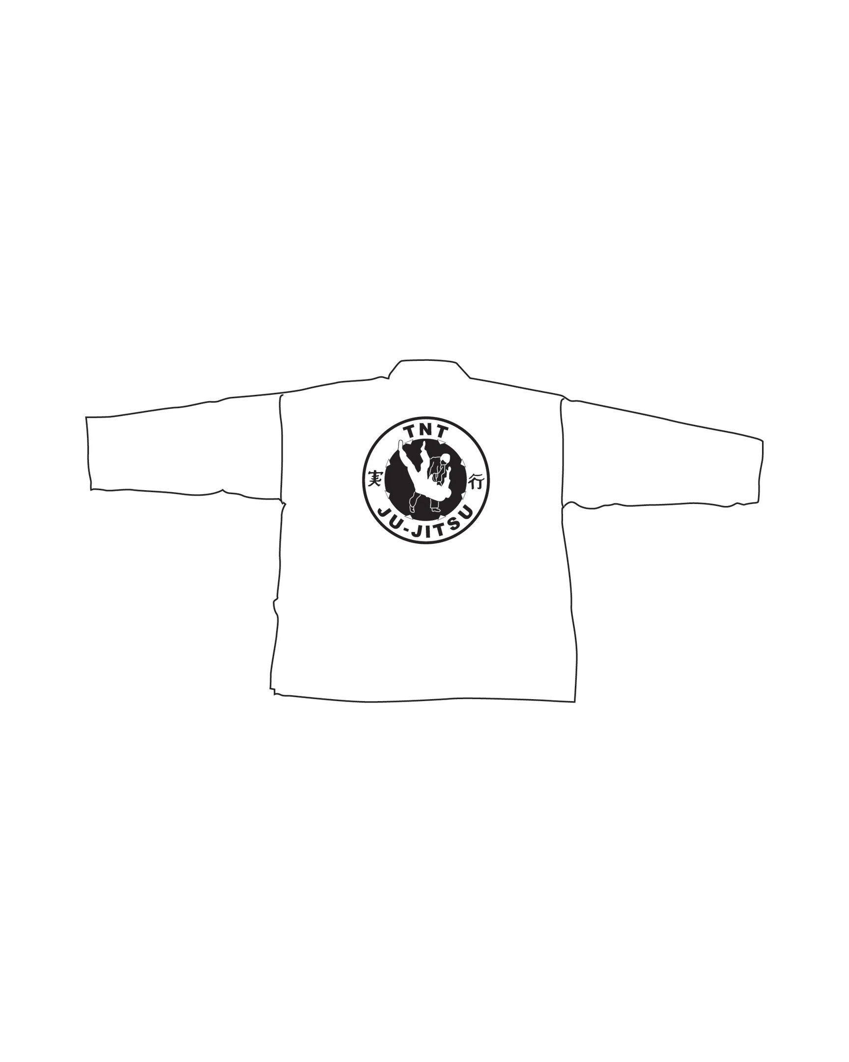 6oz Lightweight Student Jacket Custom, White