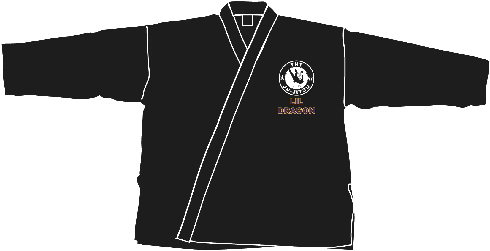 Lightweight Student Uniform, Black