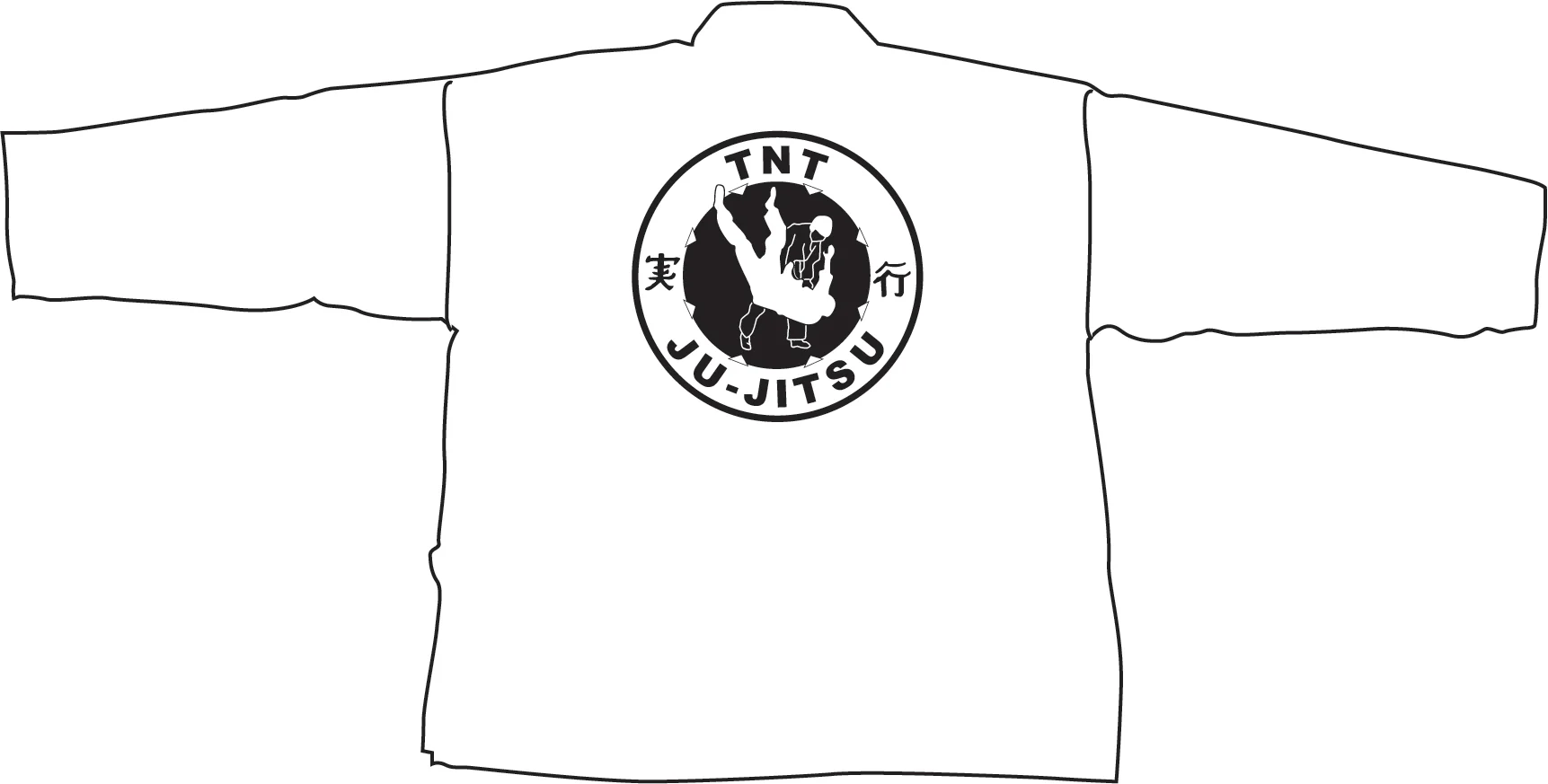6oz Lightweight Student Jacket Custom, White - Image 2