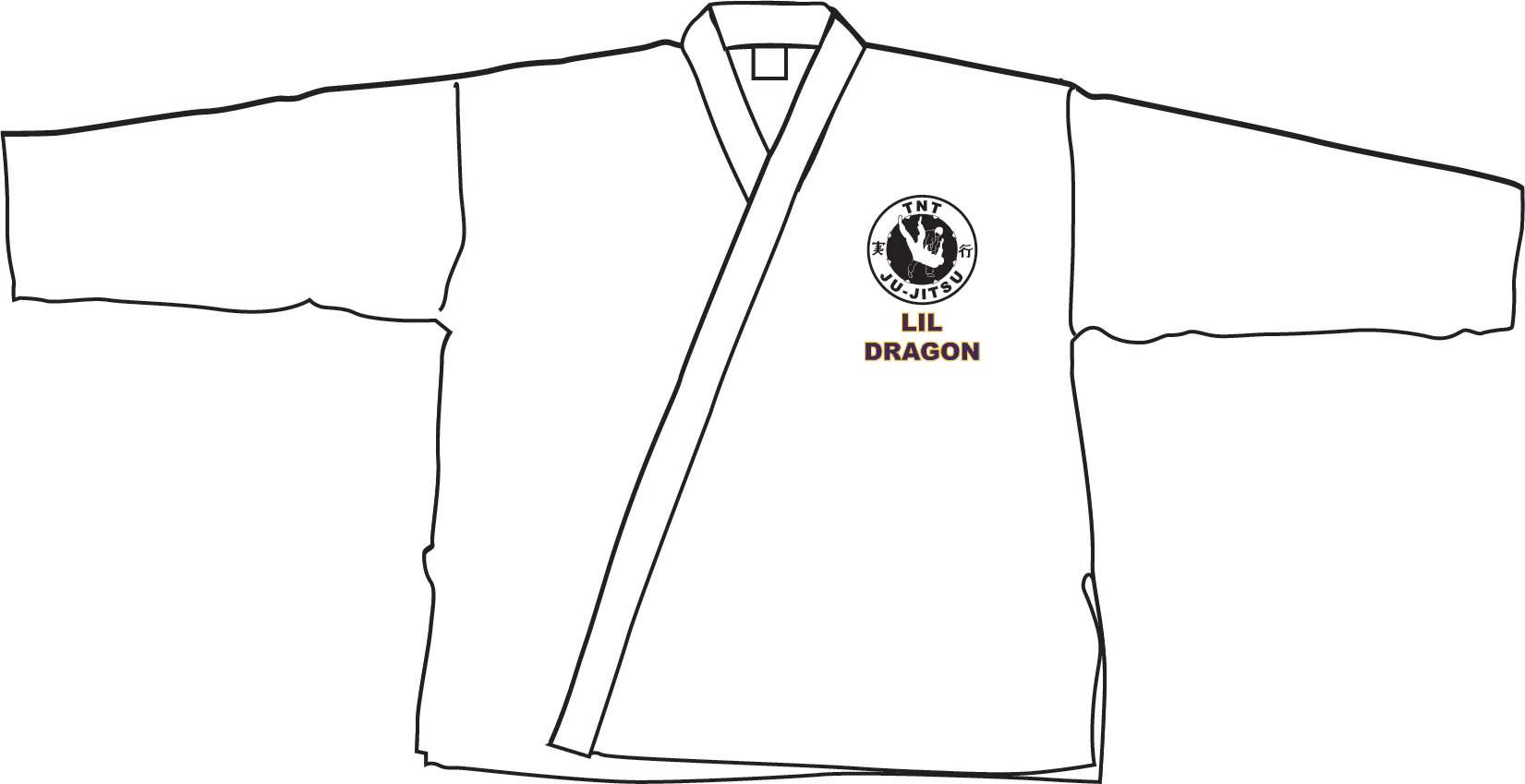 Lightweight Student Uniform, White