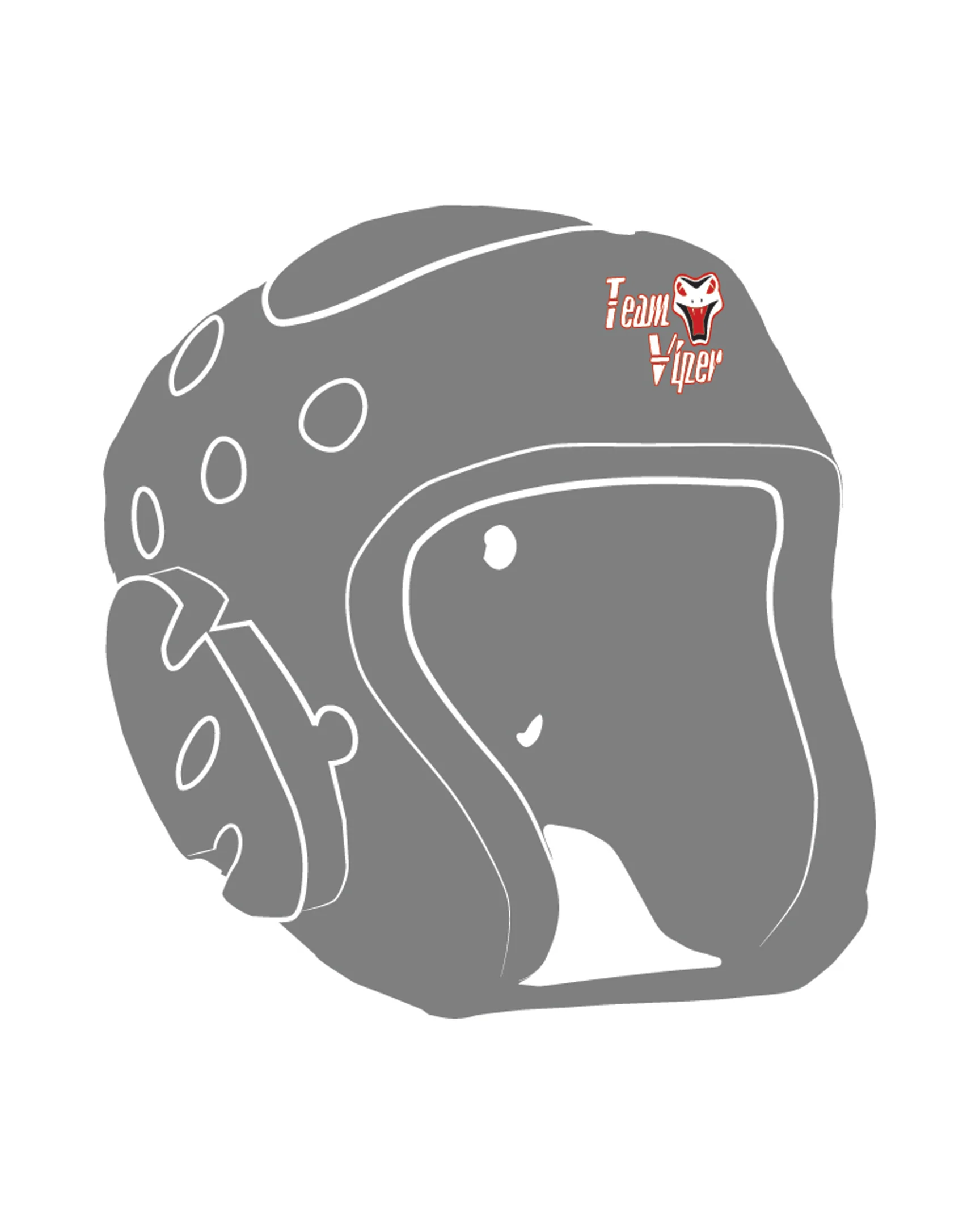 Century Headgear Custom, Grey