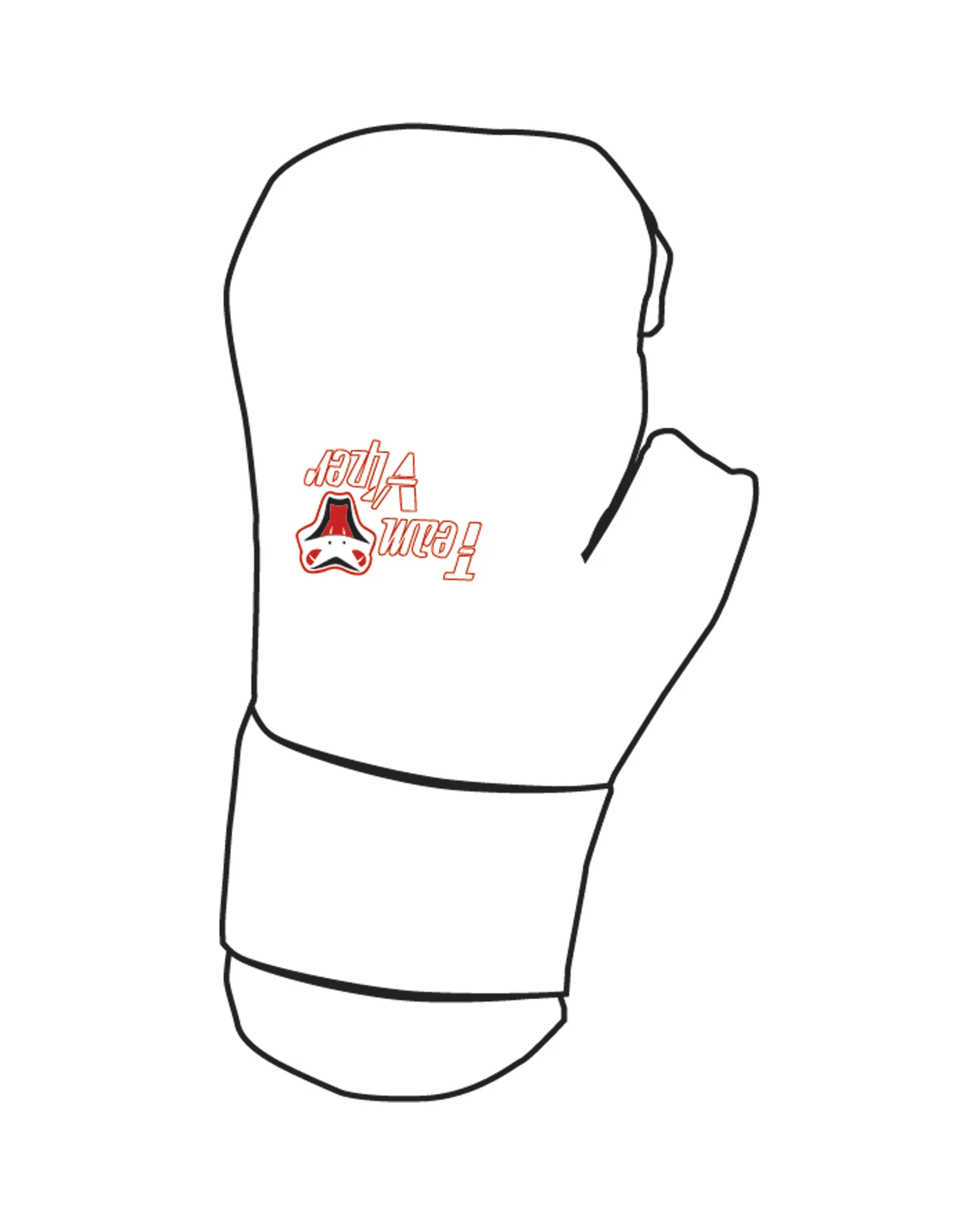 Century Glove Blank, White