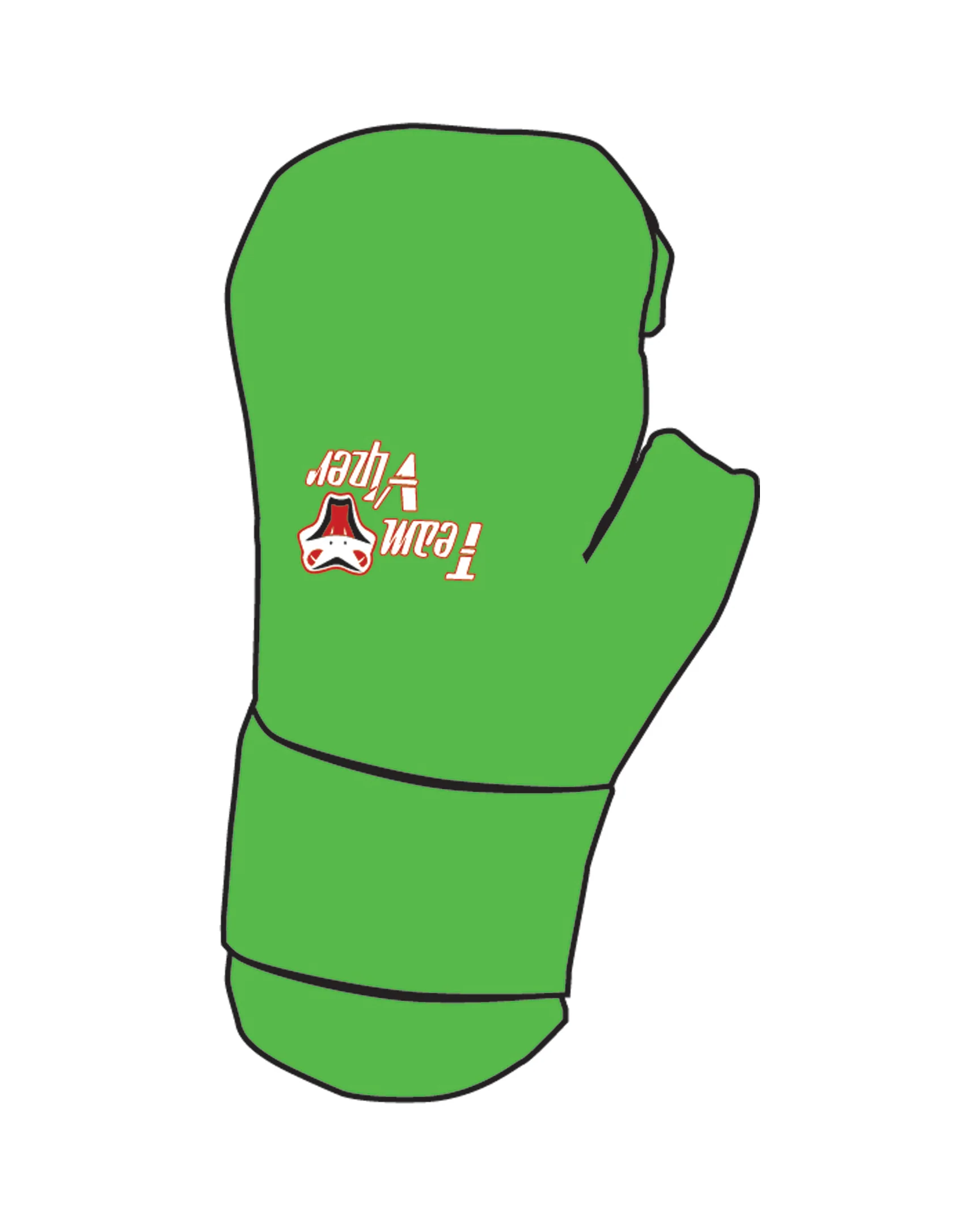 Century Glove Blank, Neon Green