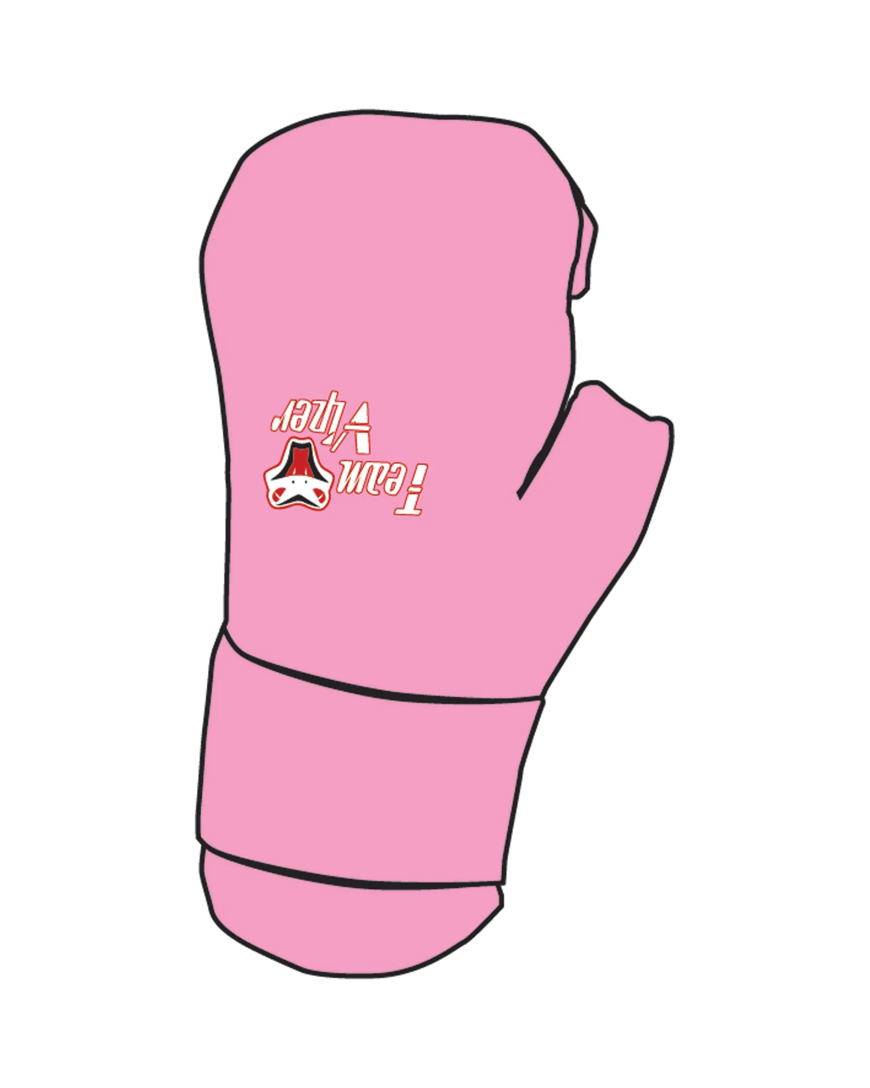 Century Glove Blank, Neon Pink