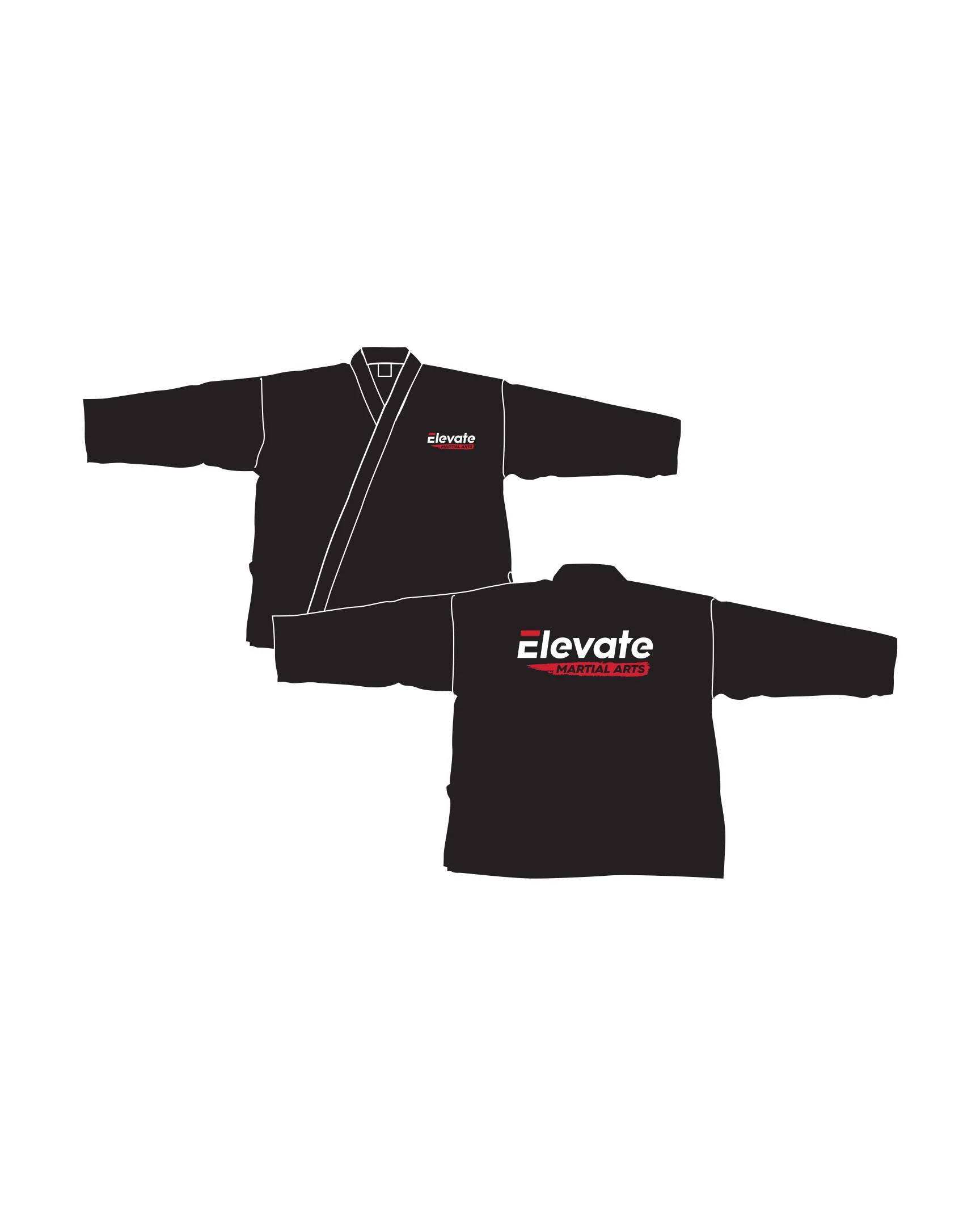 Lightweight Student Uniform, Black