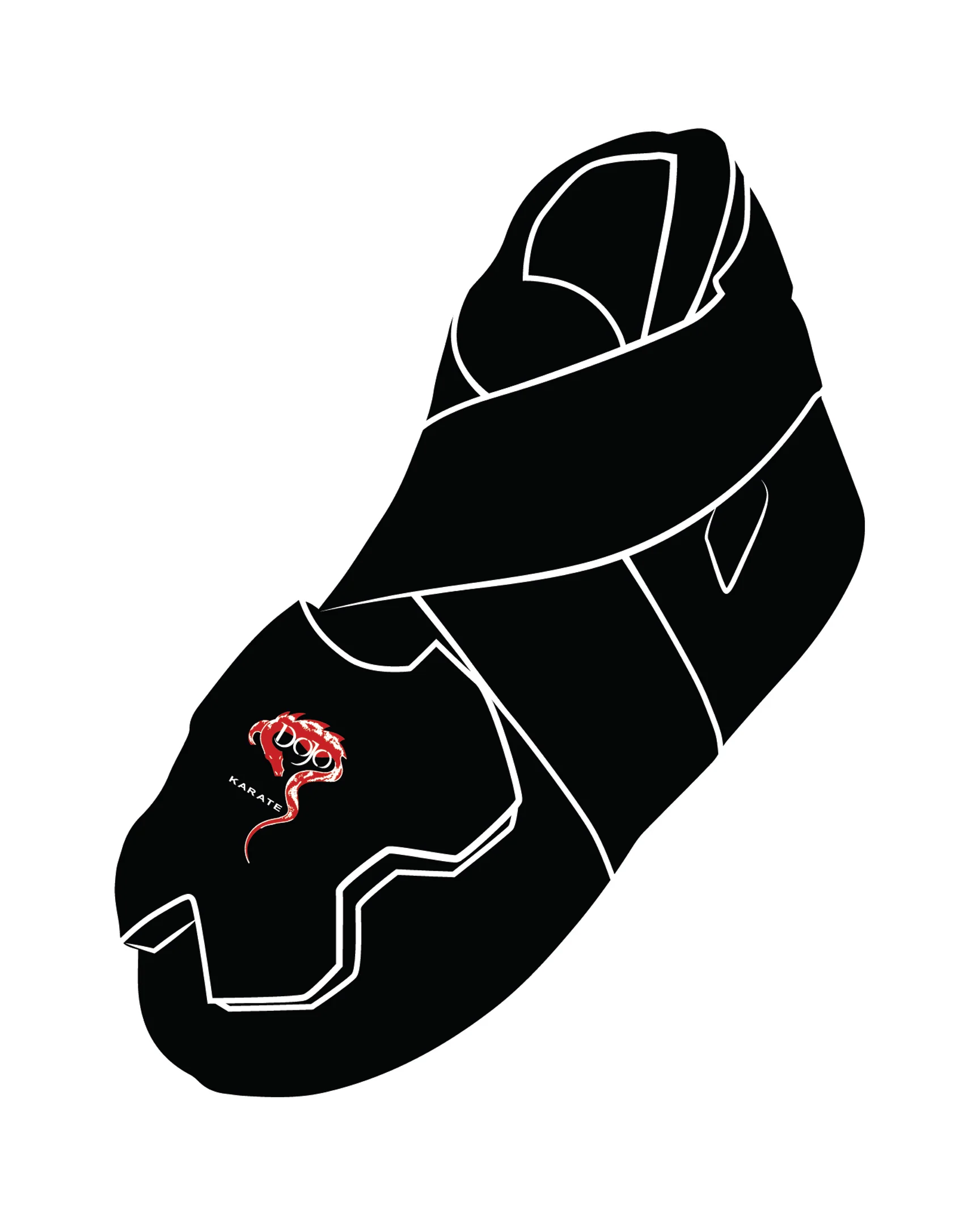 P2 Kick Blank, Black