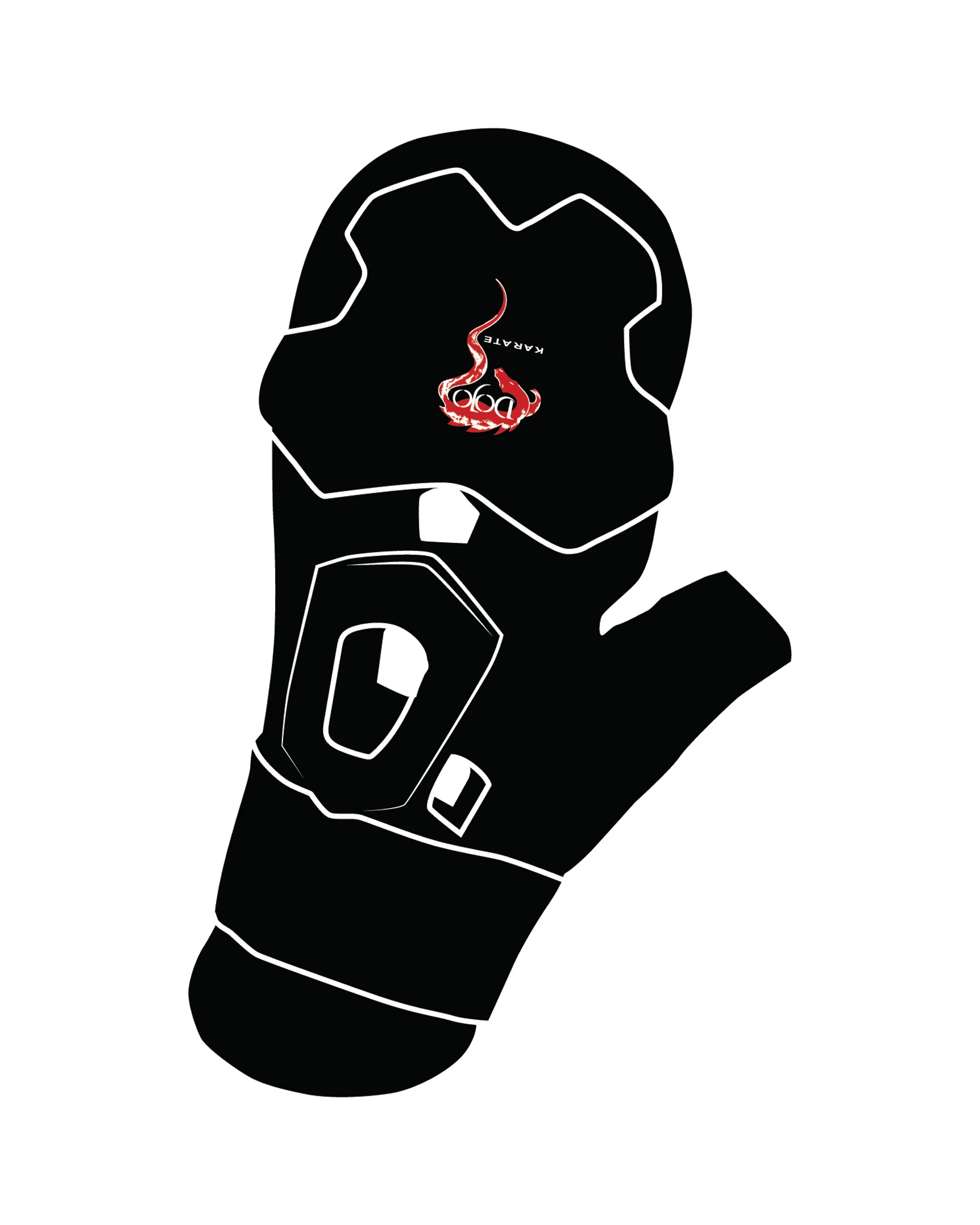 P2 Blank Glove, Black