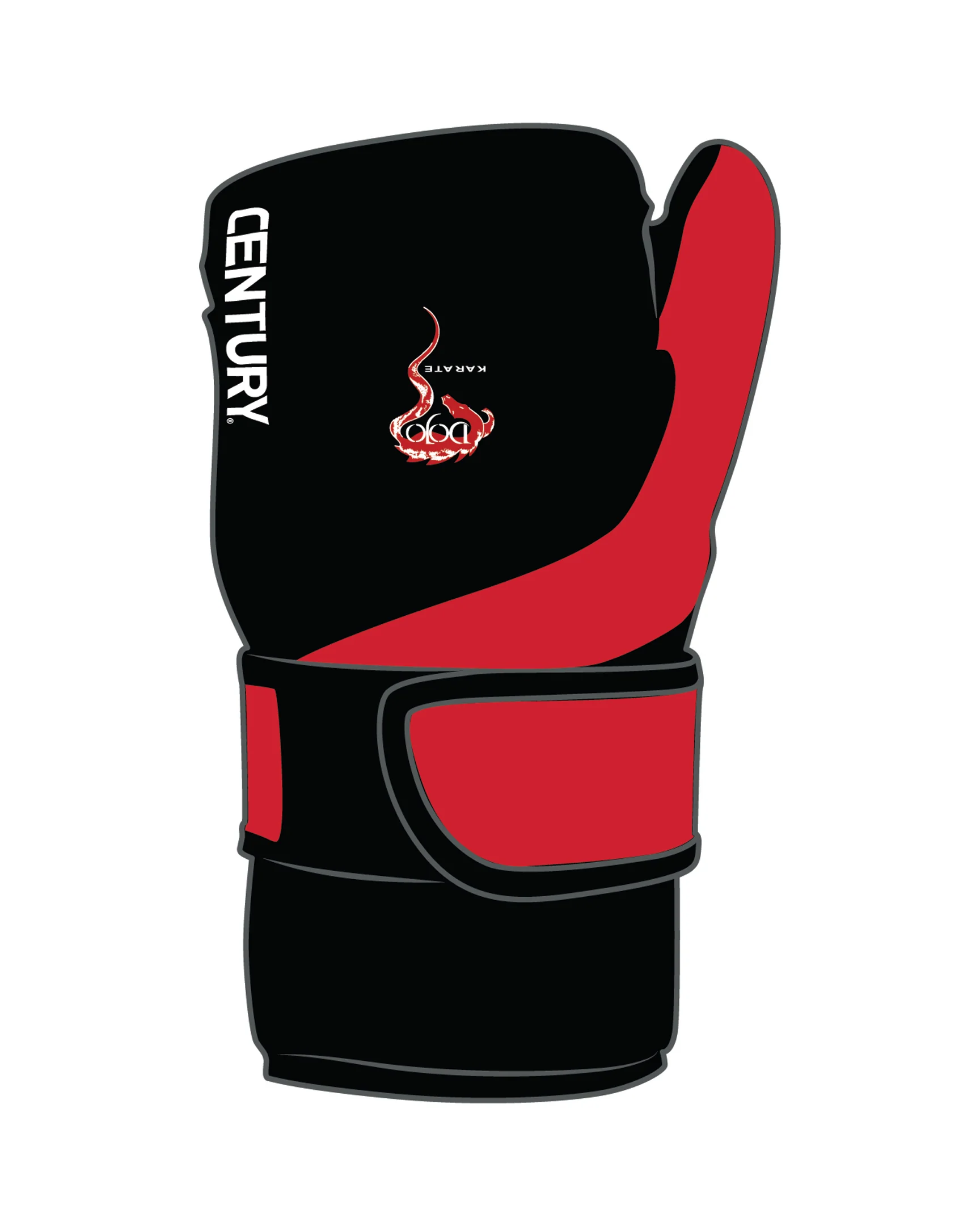 Determination Punches Custom, Black/Red