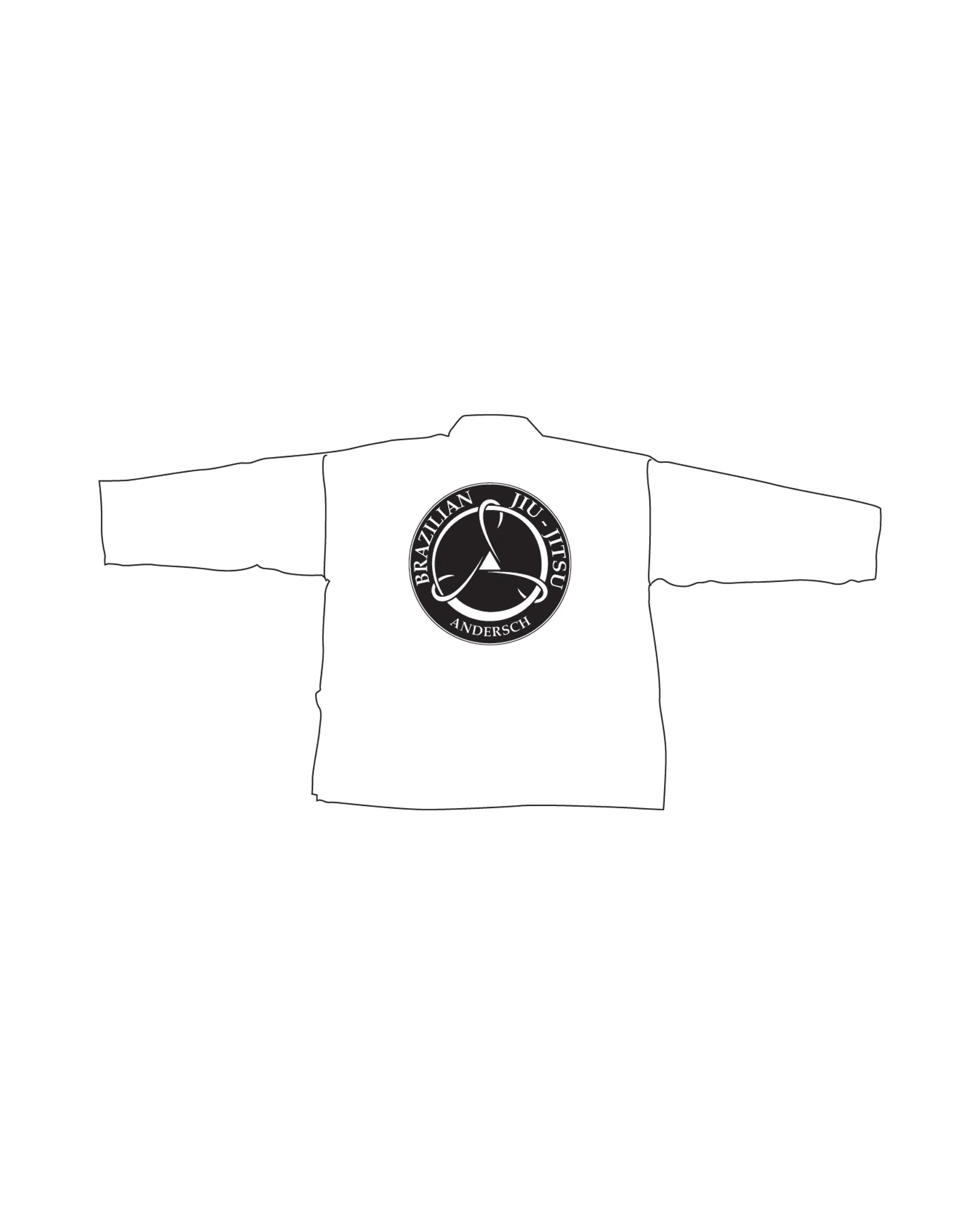 Lightweight Student Uniform, White