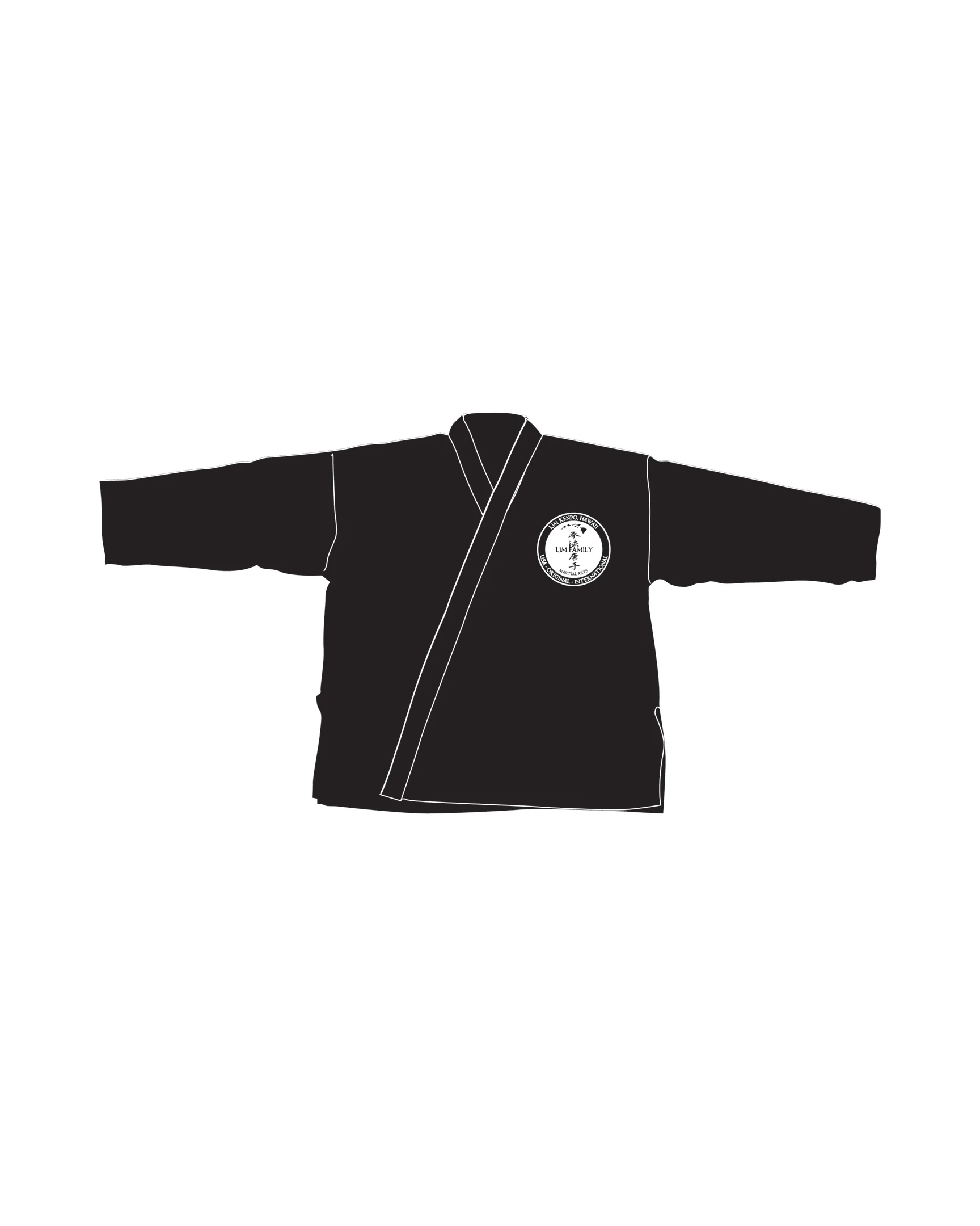Lightweight Student Uniform, Black